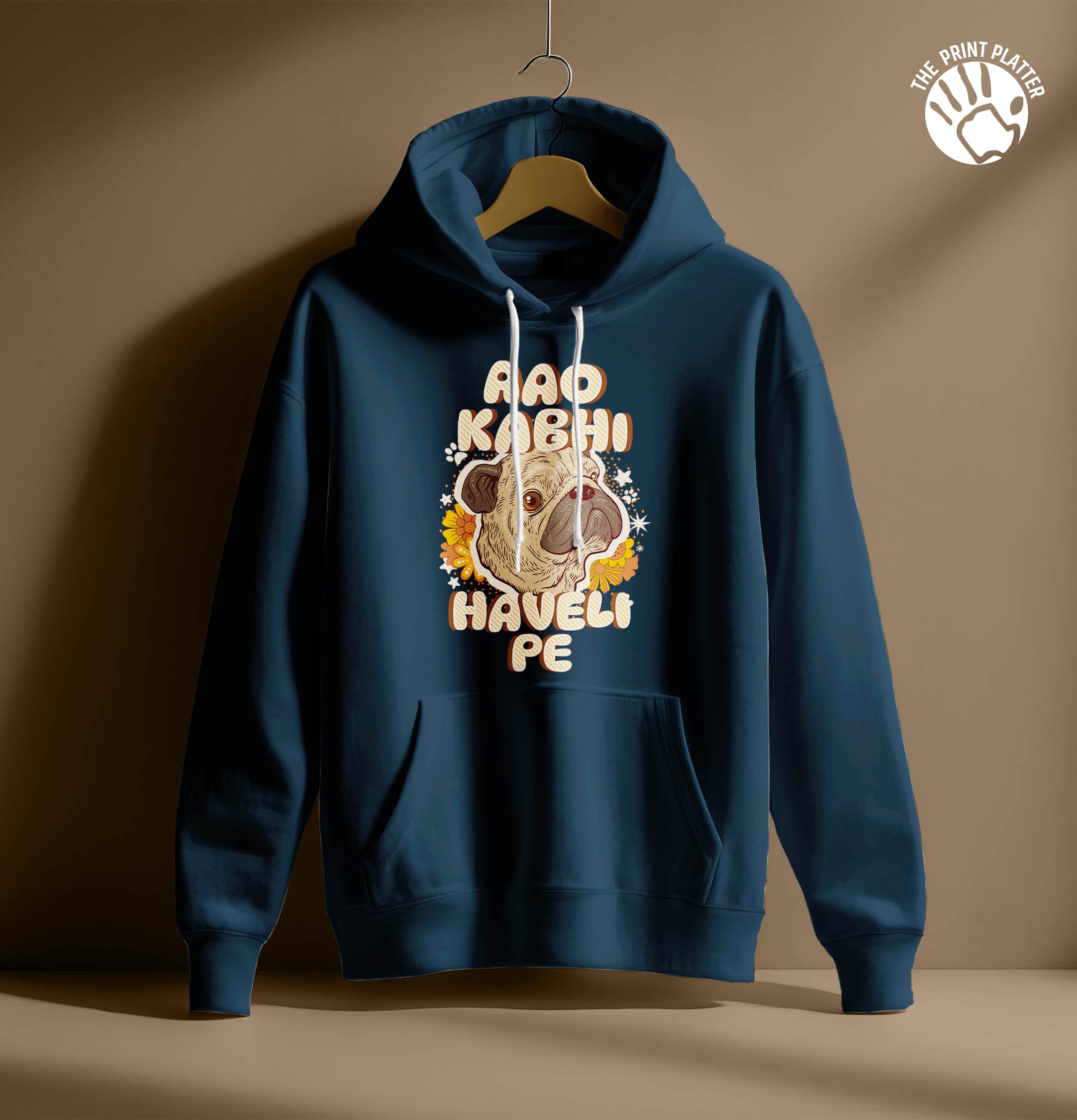 AAO KABHI HAVELI PE  HOODIE UNISEX CASUAL WEAR | 80