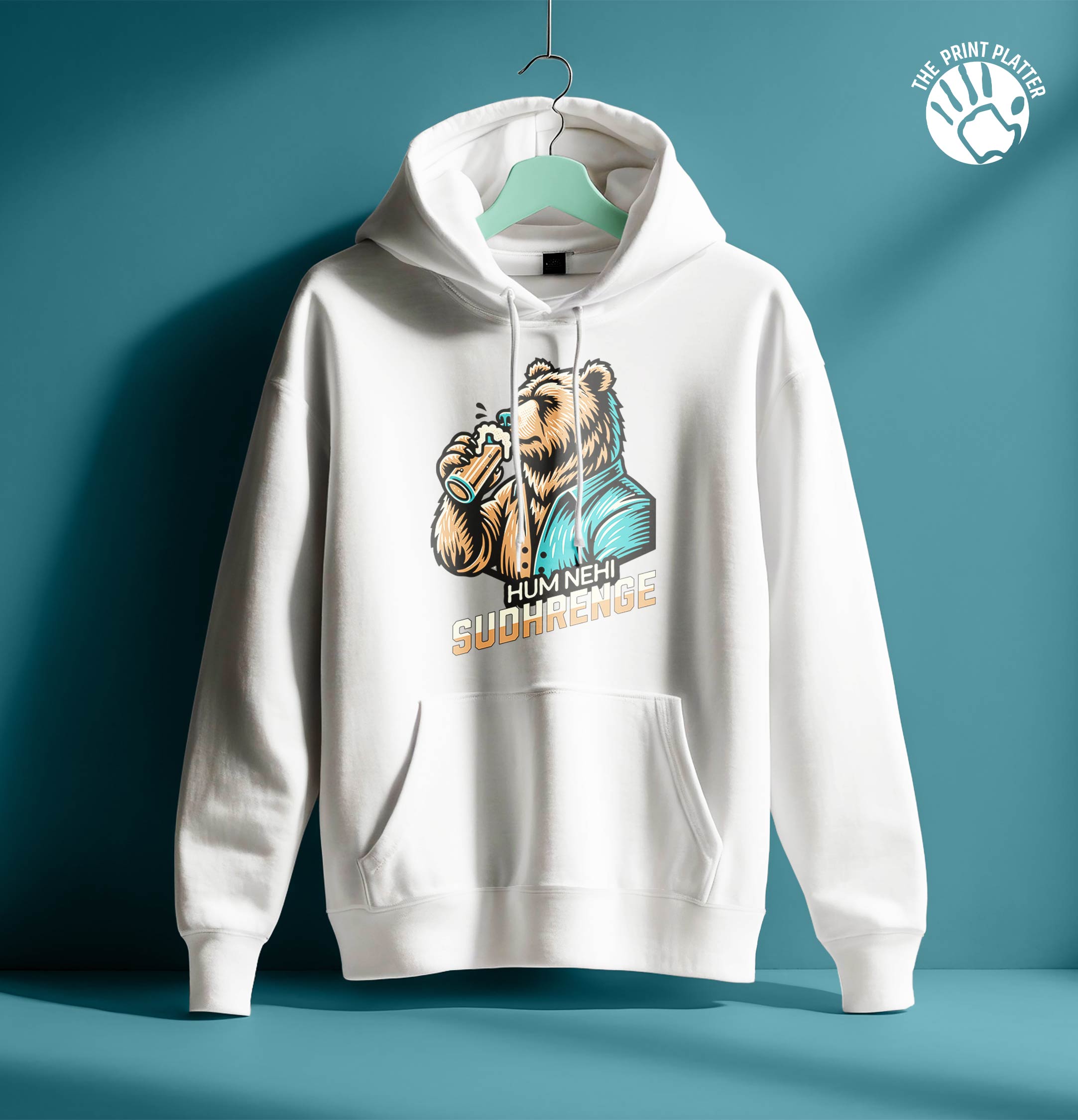 HUM NAHI SUDHARENGE HOODIE UNISEX CASUAL WEAR | 88