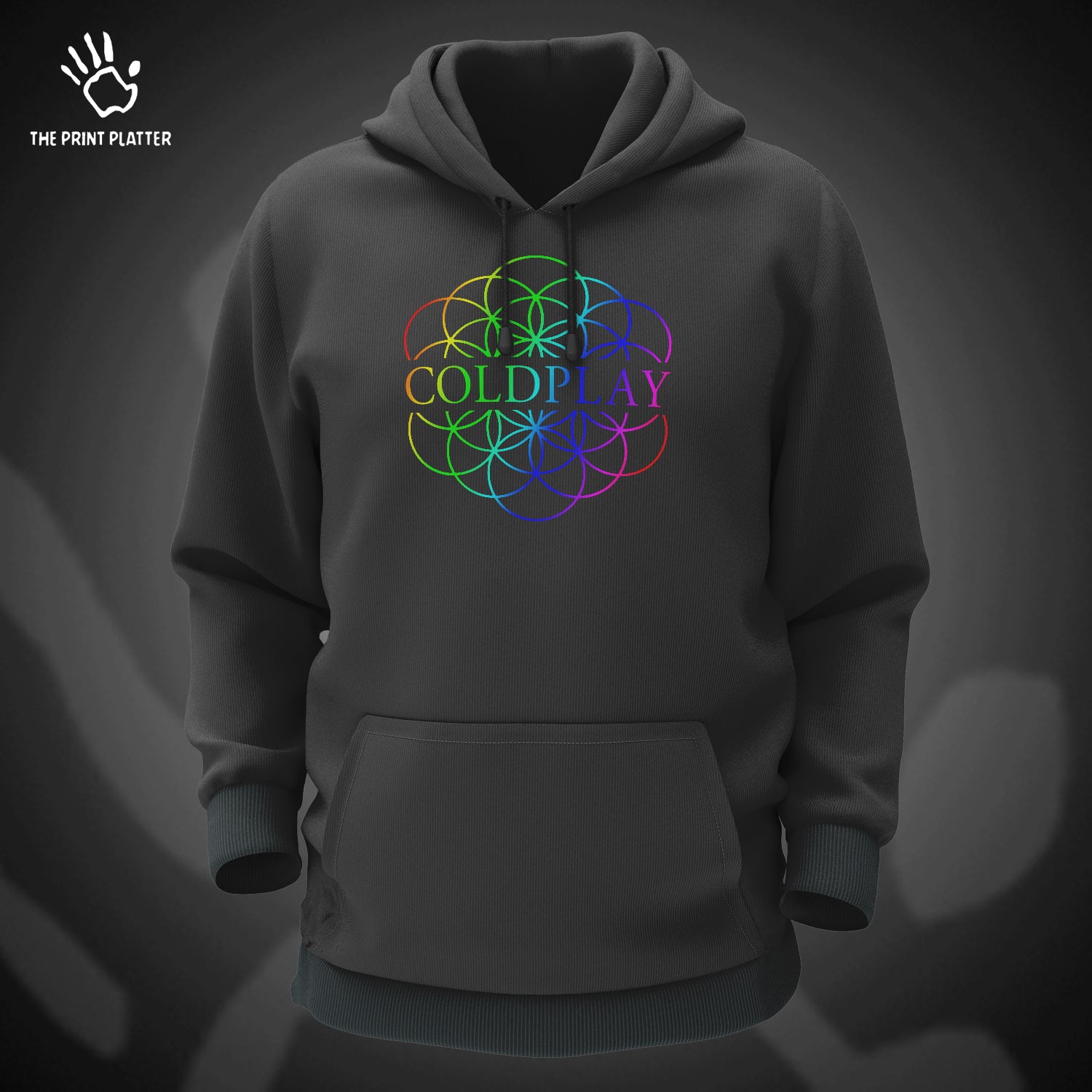 Coldplay Cotton Bio Wash 330gsm Sweatshirt with Hood for Winter | H-R139