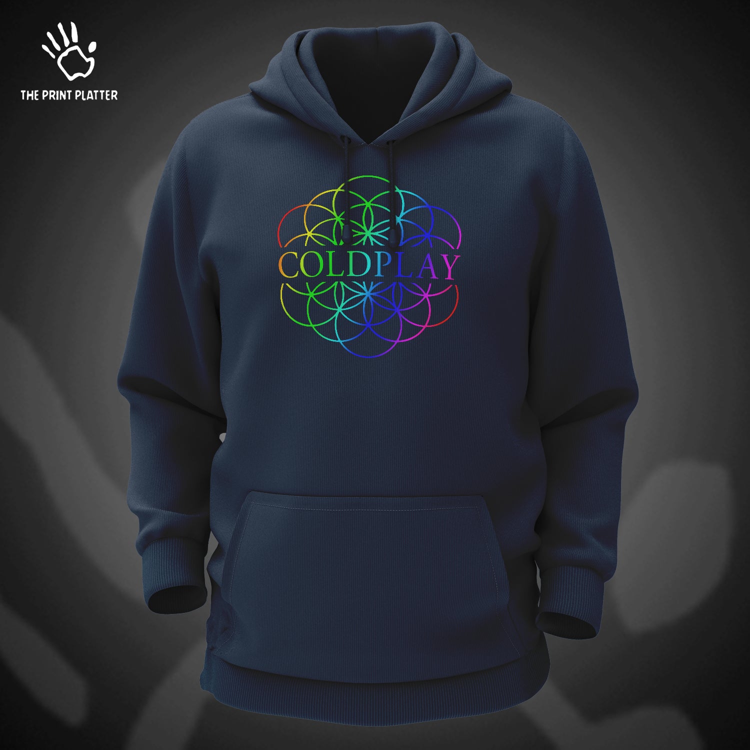 Coldplay Cotton Bio Wash 330gsm Sweatshirt with Hood for Winter | H-R139