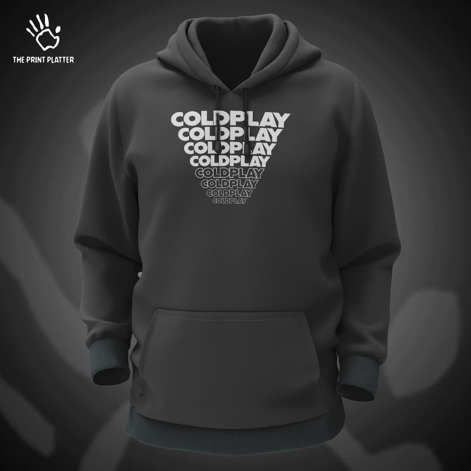 Coldplay Coldplay Coldplay Cotton Bio Wash 330gsm Sweatshirt with Hood for Winter | H-R141