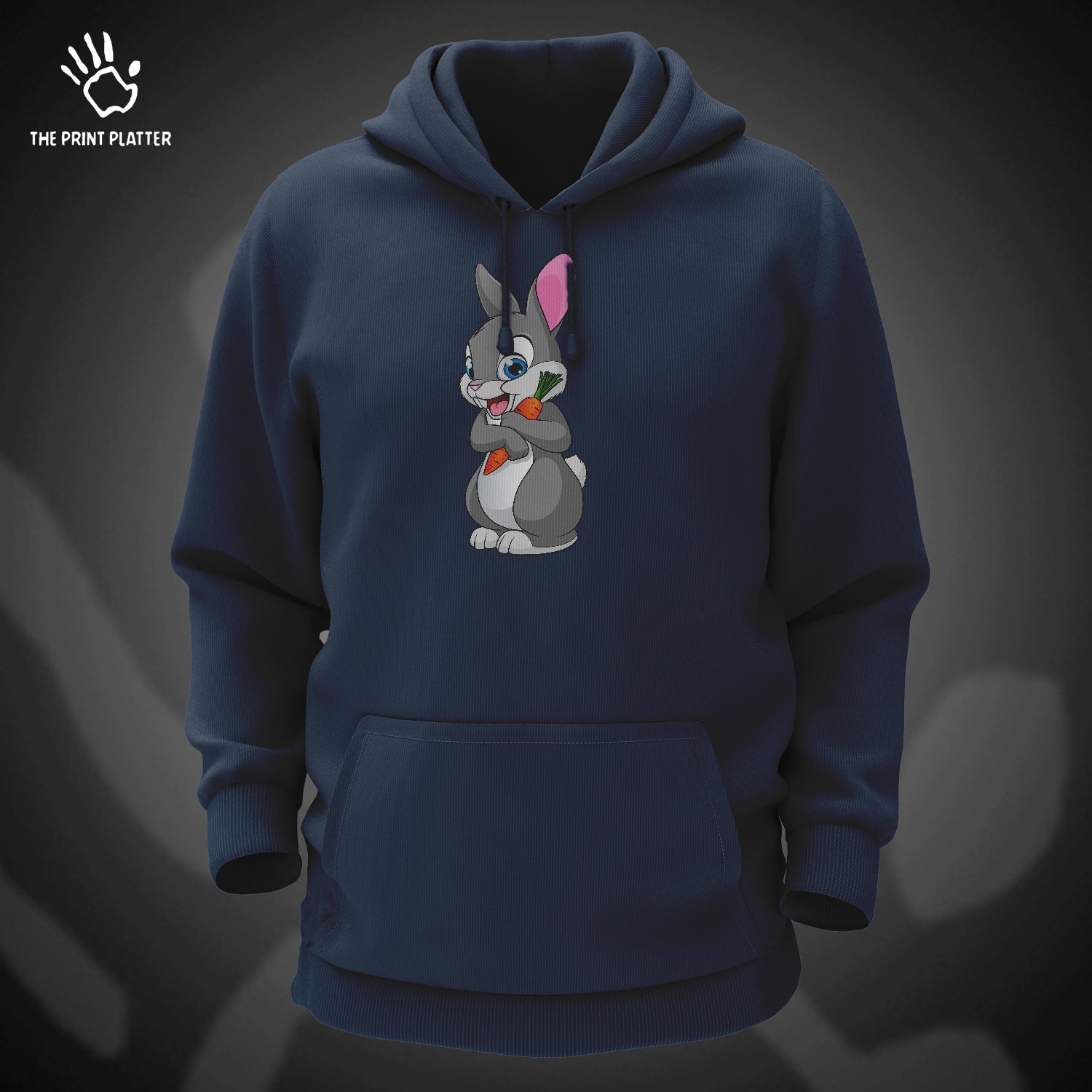 Baby Bunny Cotton Bio Wash 330gsm Sweatshirt with Hood for Winter | H-R177