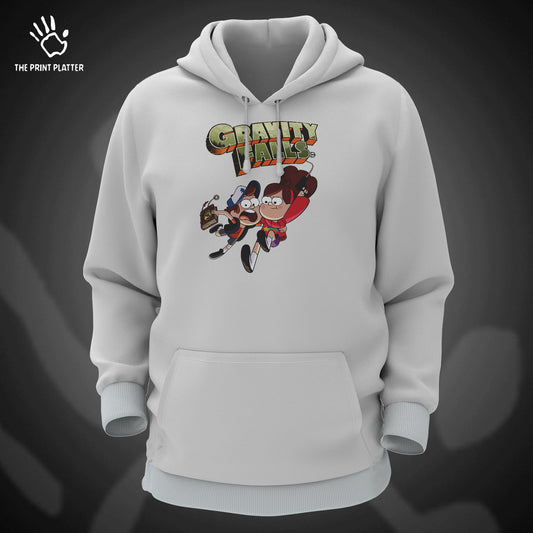 Gravity Falls Cotton Bio Wash 330gsm Sweatshirt with Hood for Winter | H-R216