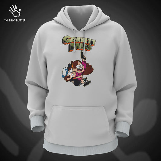 Gravity Falls Cotton Bio Wash 330gsm Sweatshirt with Hood for Winter | H-R217