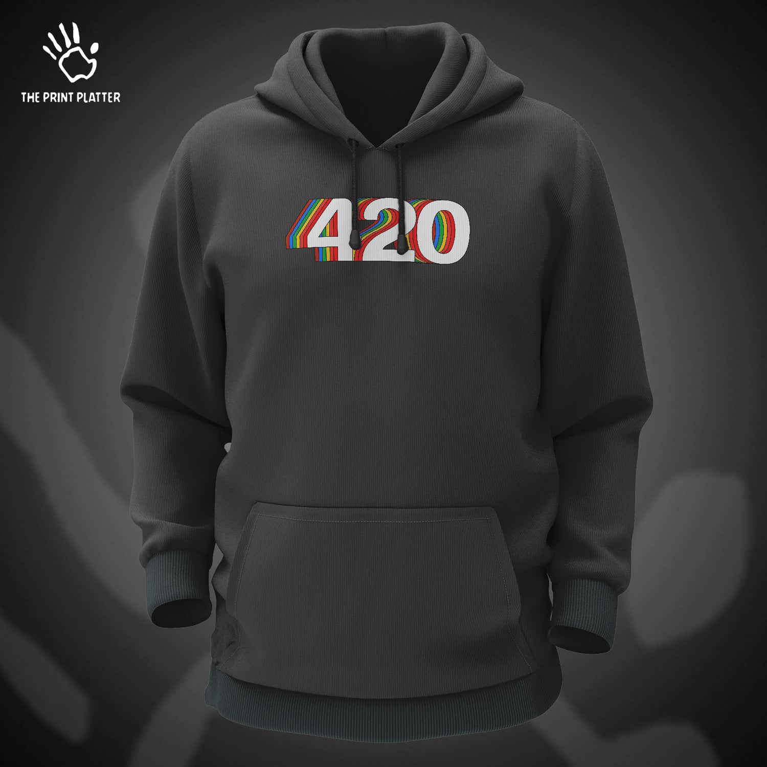 420 Cotton Bio Wash 330gsm Sweatshirt with Hood for Winter | H-R239