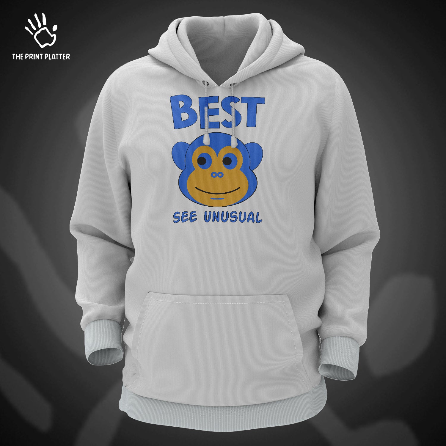 Best See Unusual Cotton Bio Wash 330gsm Sweatshirt with Hood for Winter | H-R392