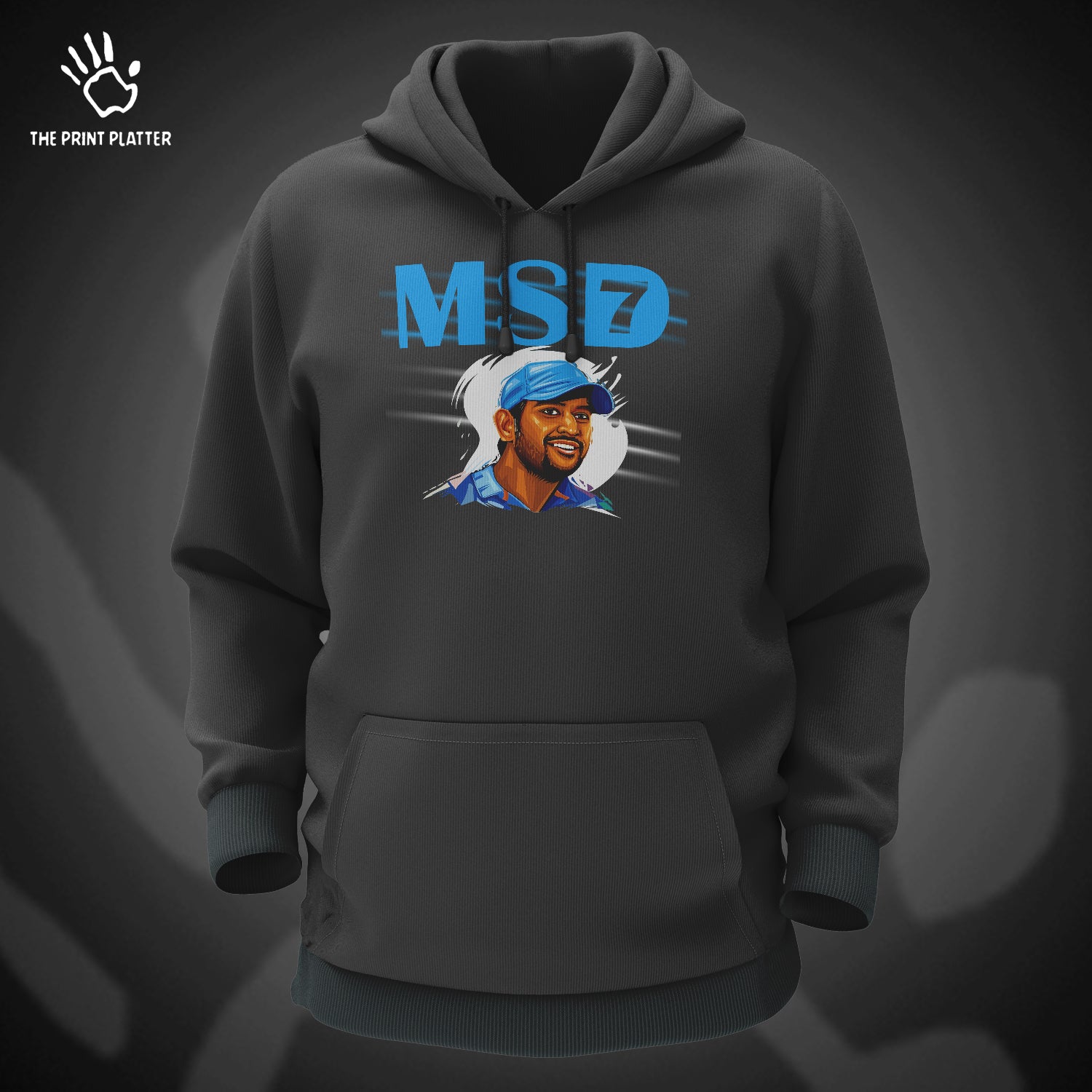 MSD7 Cotton Bio Wash 330gsm Sweatshirt with Hood for Winter | H-R71