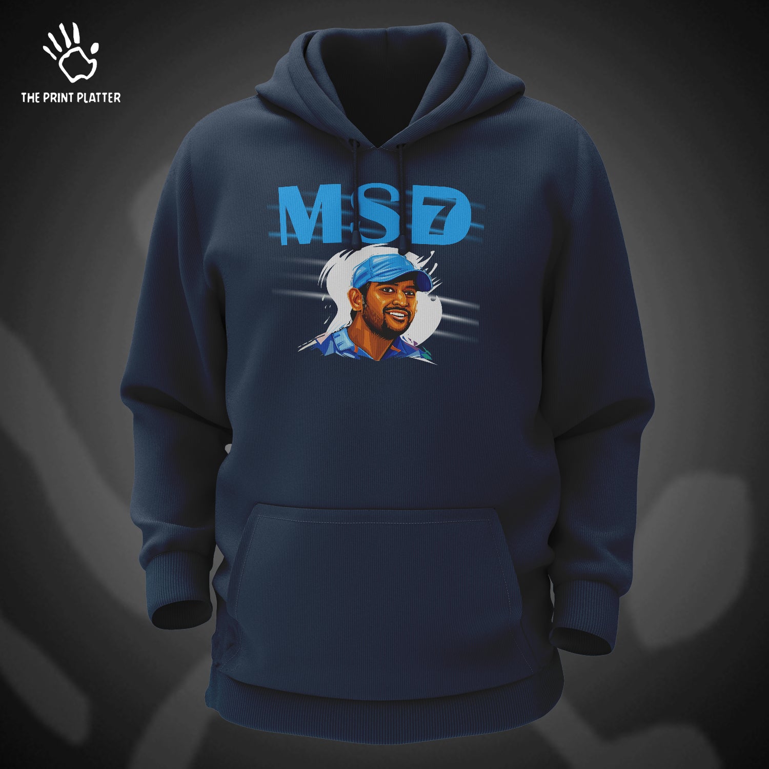 MSD7 Cotton Bio Wash 330gsm Sweatshirt with Hood for Winter | H-R71