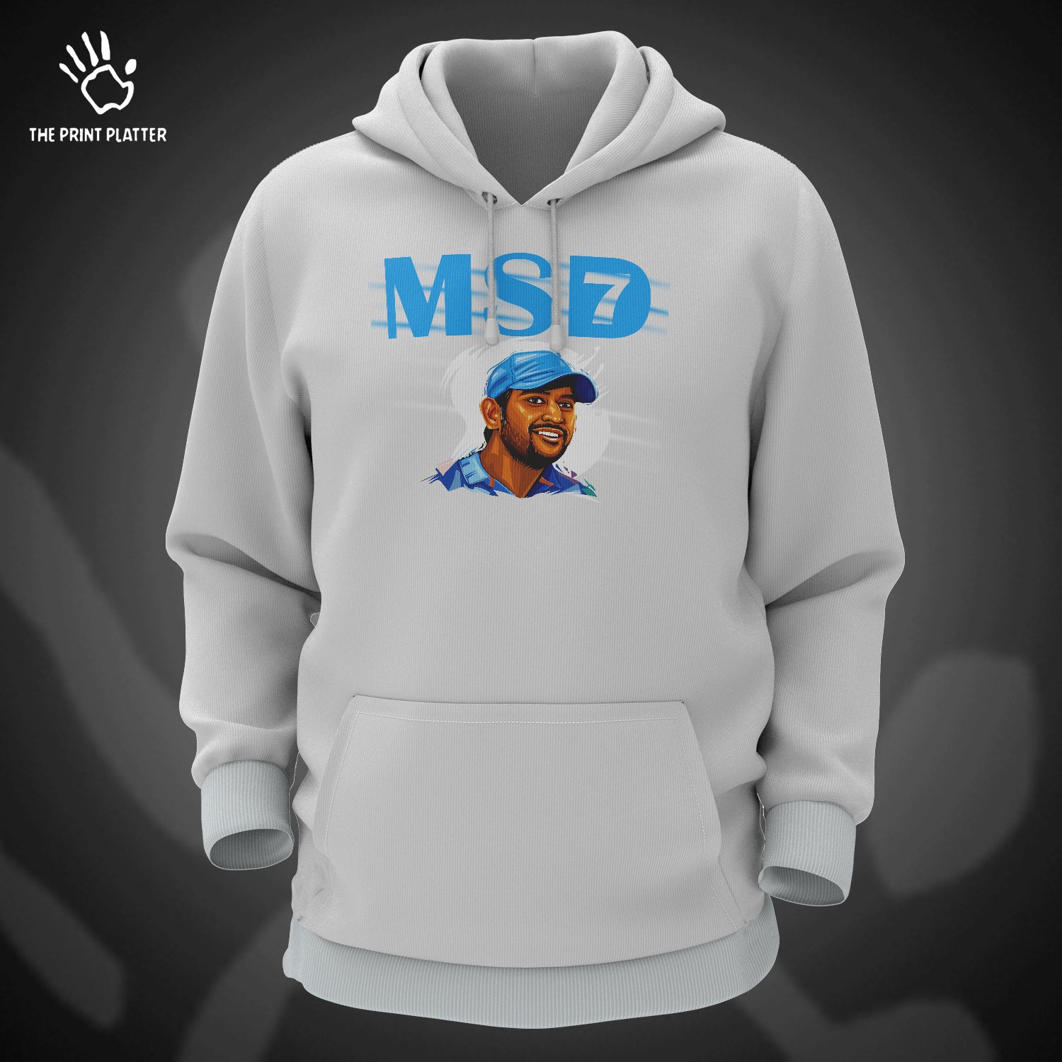 MSD7 Cotton Bio Wash 330gsm Sweatshirt with Hood for Winter | H-R71