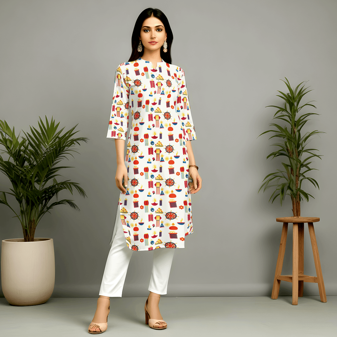 Diwali Kurti For Women