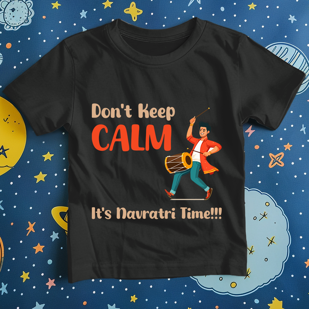 Navratri T-shirt Don't Keep Calm