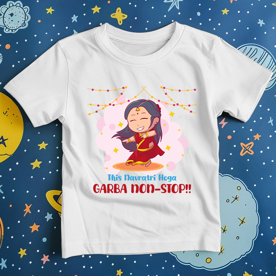 Navratri T-shirt Garba Non Stop