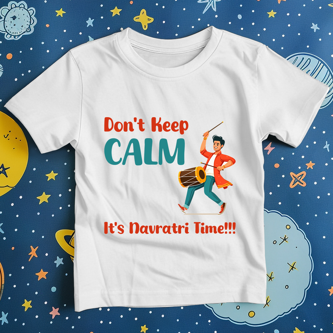 Navratri T-shirt Don't Keep Calm