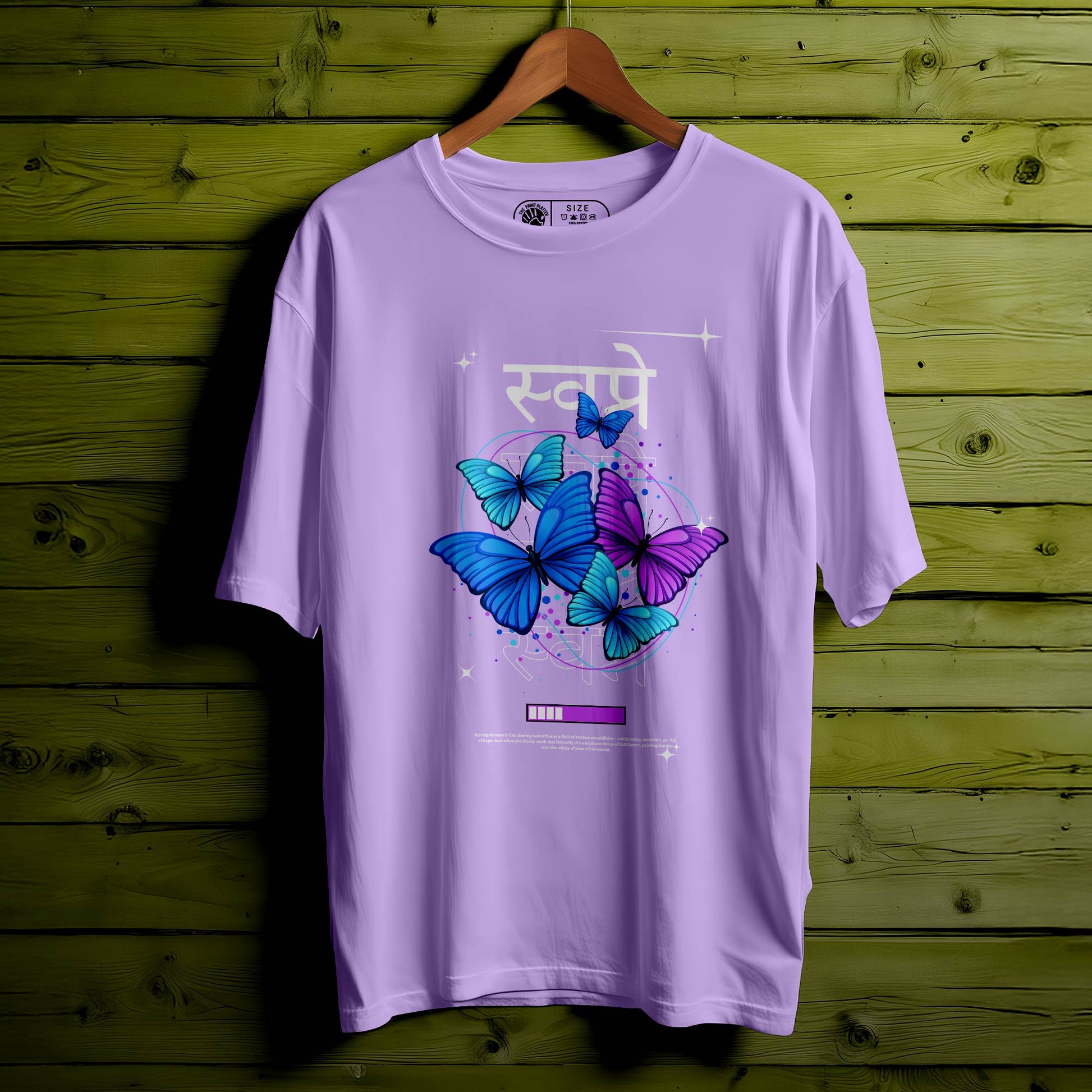 SAPNEY OVERSIZED T-SHIRT FOR UNISEX BIO WASH 101