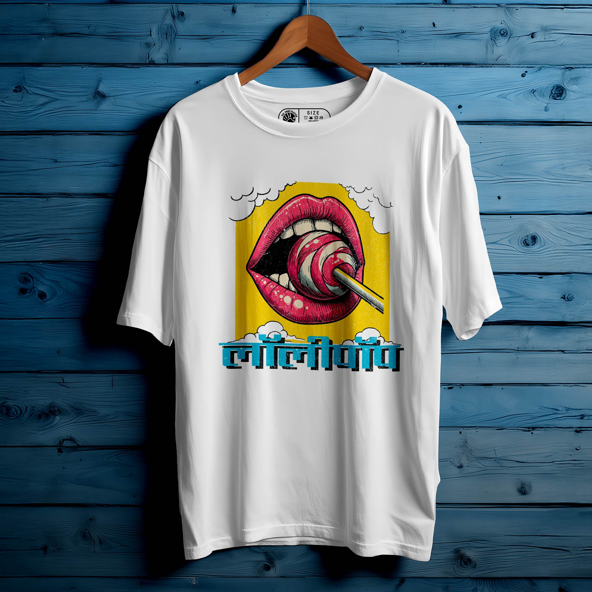 LOLIPOP OVERSIZED T-SHIRT FOR UNISEX |106
