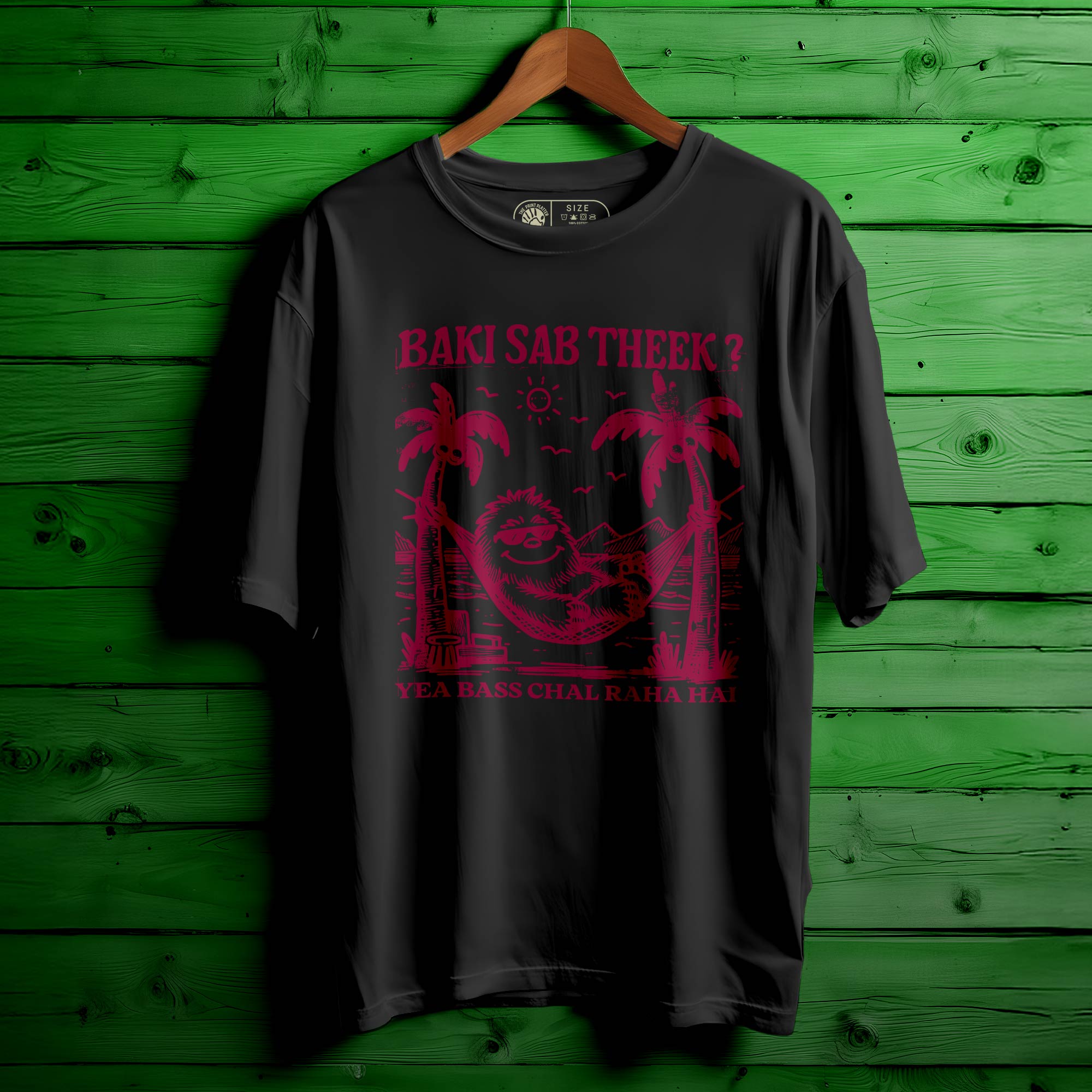 BAKI-SAB-THEEK oversized t-shirt for men women | 135