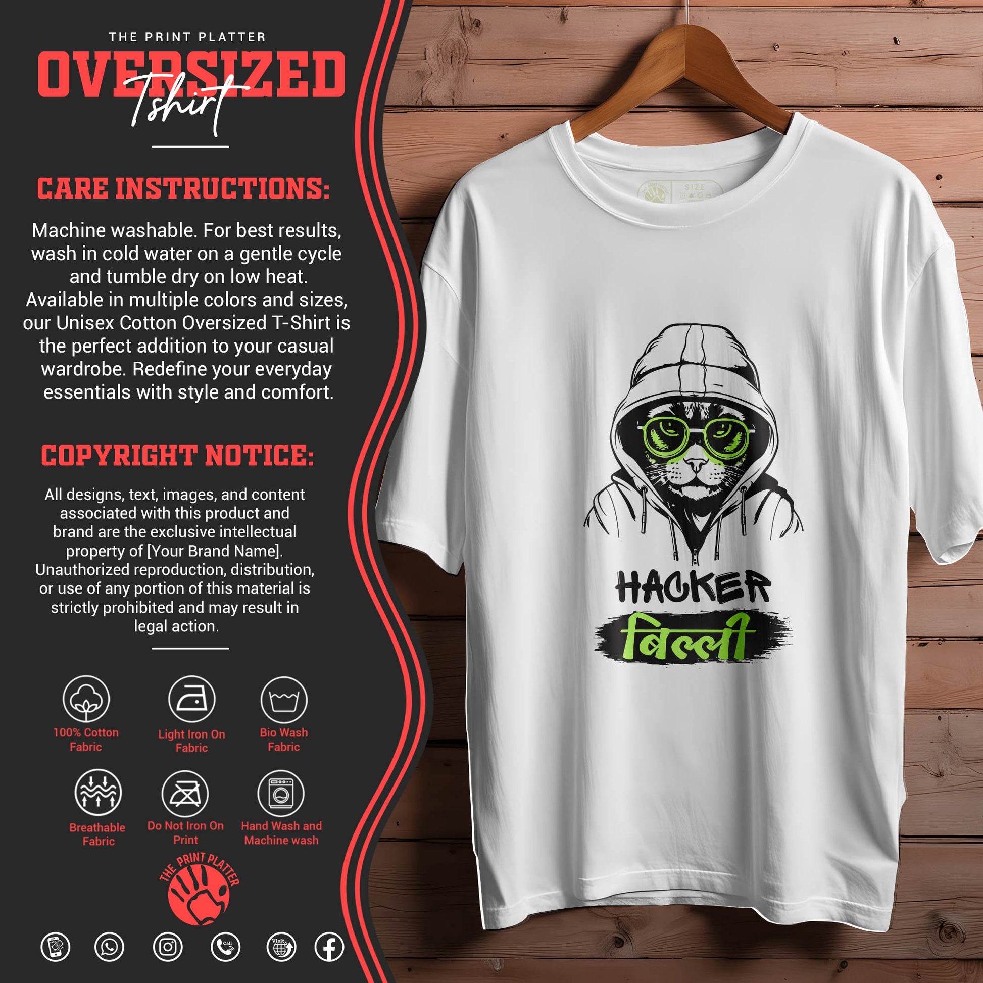 oversized t-shirt for men women | 143