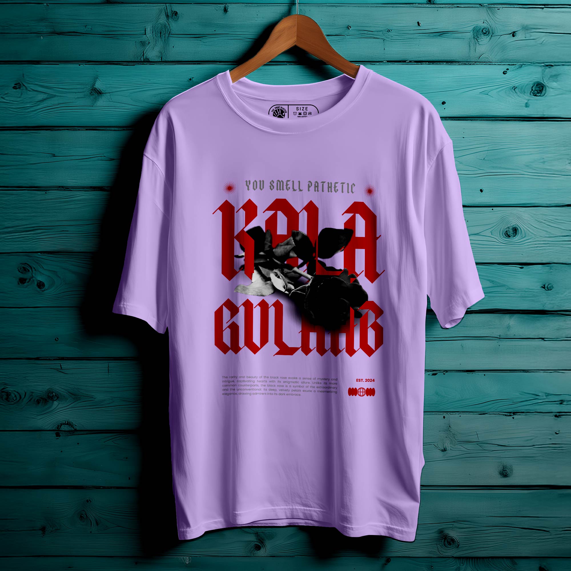 Kala-Gulaab  T-SHIRT FOR MEN OR WOMEN |170