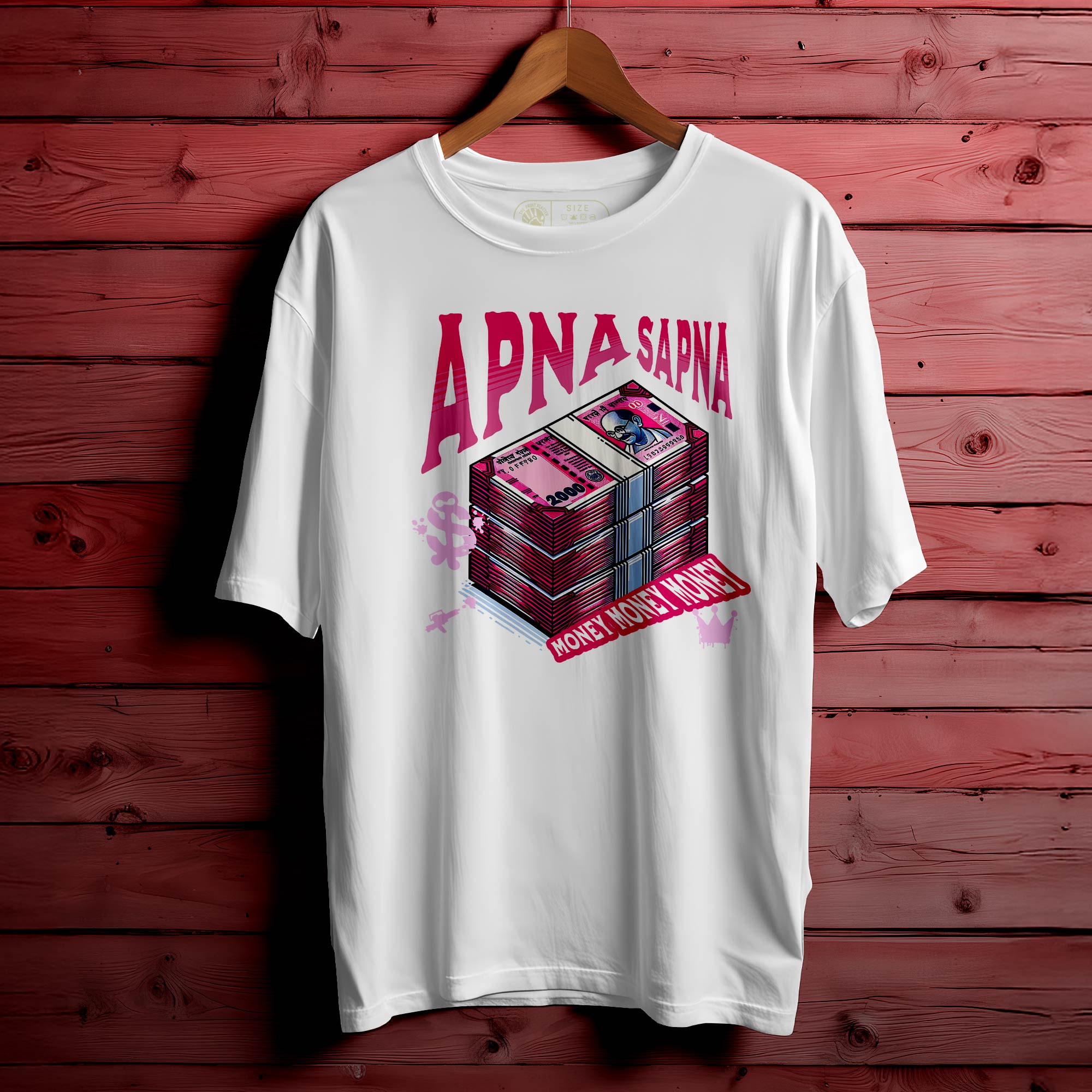 APNA SAPNA OVERSIZED UNISEX T-SHIRT |224