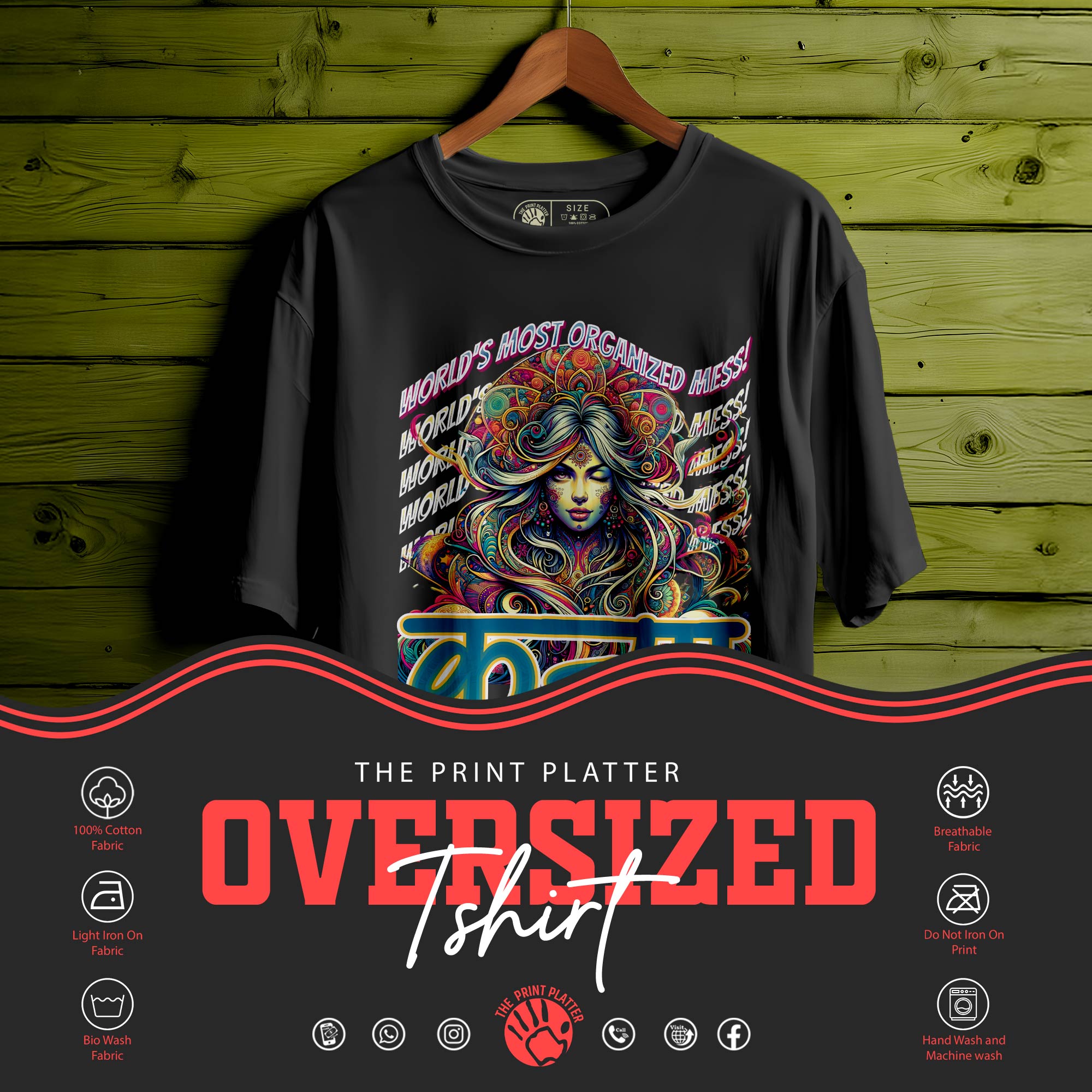 KANYA Oversized T-Shirt FOR MEN OR WOMEN  |252
