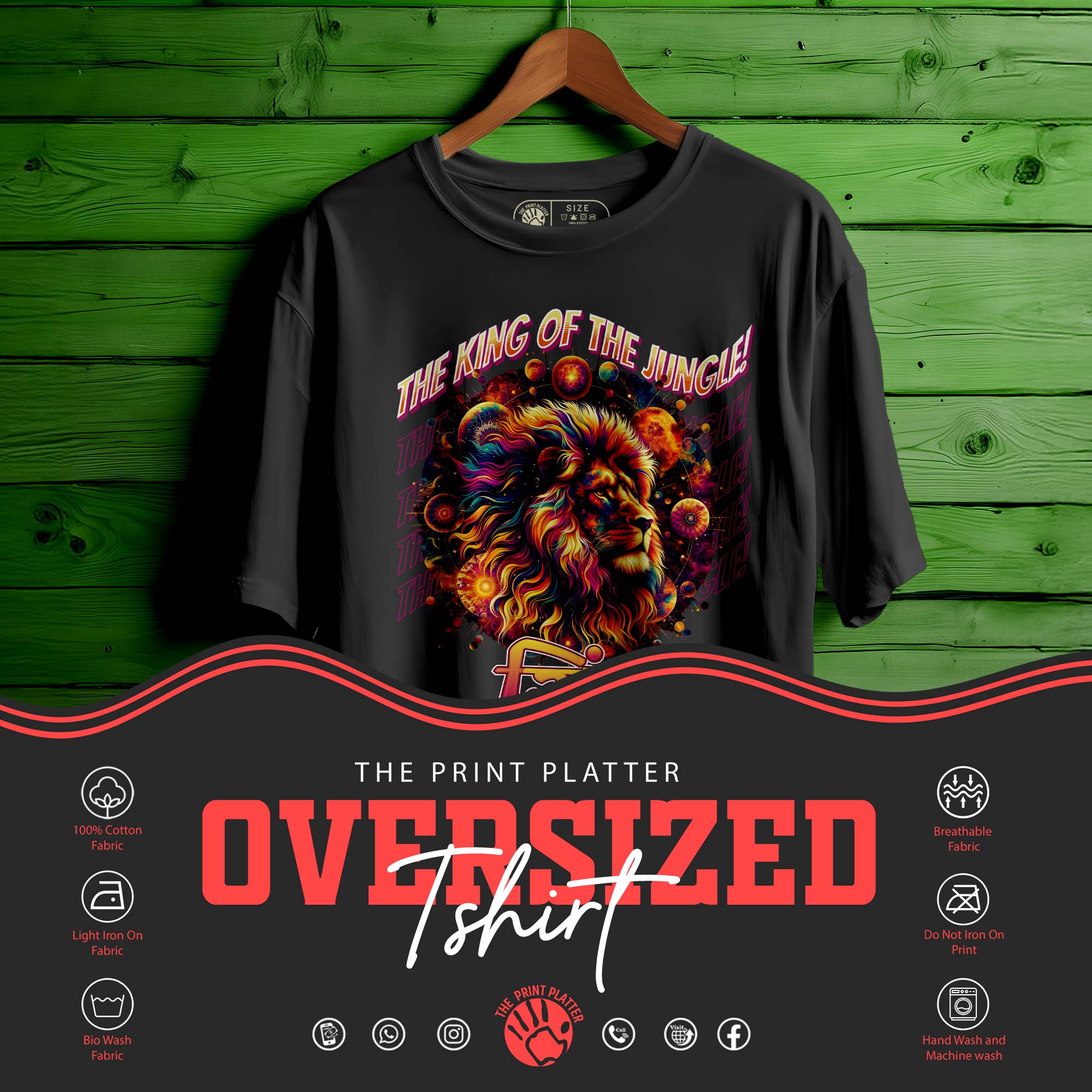 SIMHA  Oversized T-Shirt FOR MEN OR WOMEN  |258