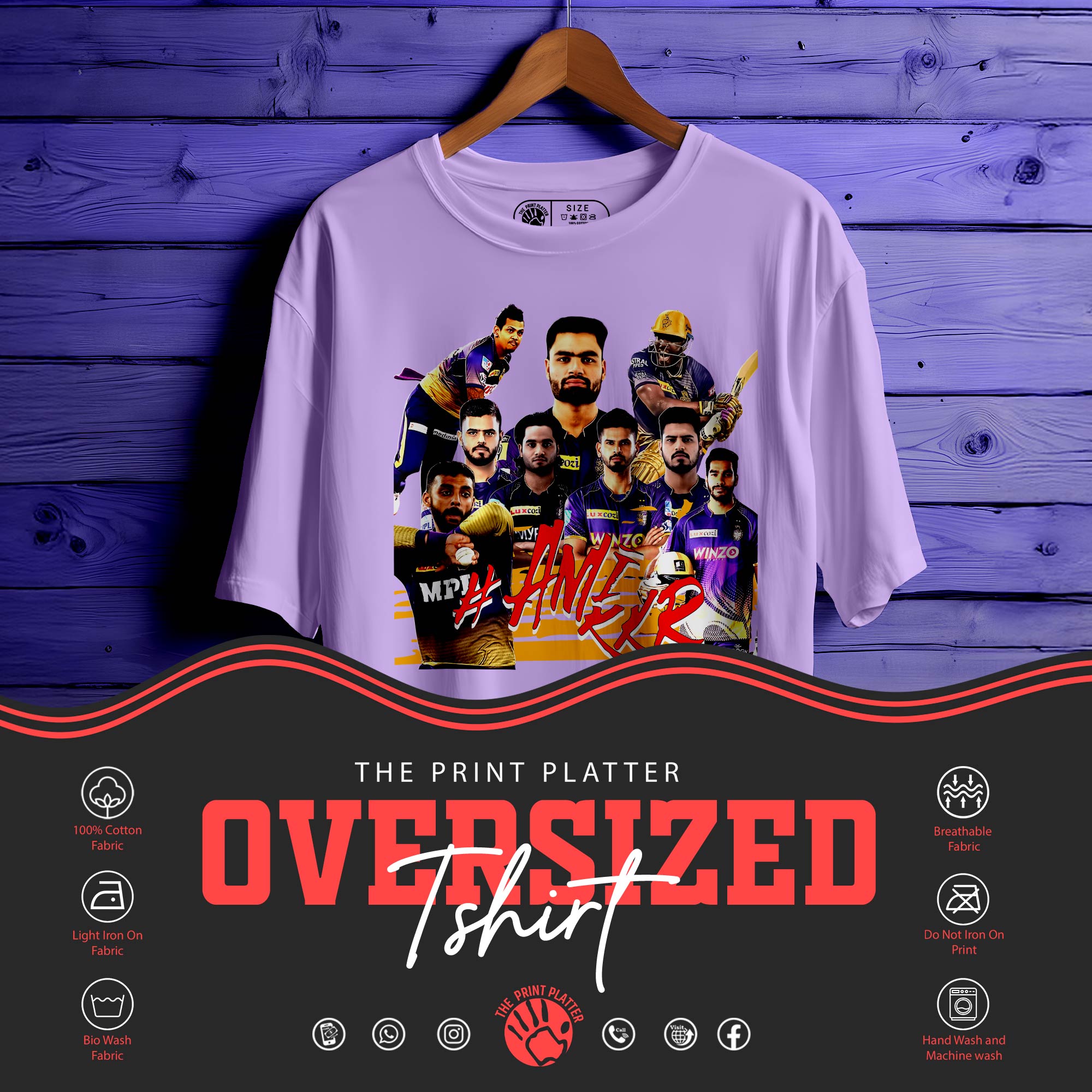 KOLKATA  Oversized Unisex T-Shirt |295