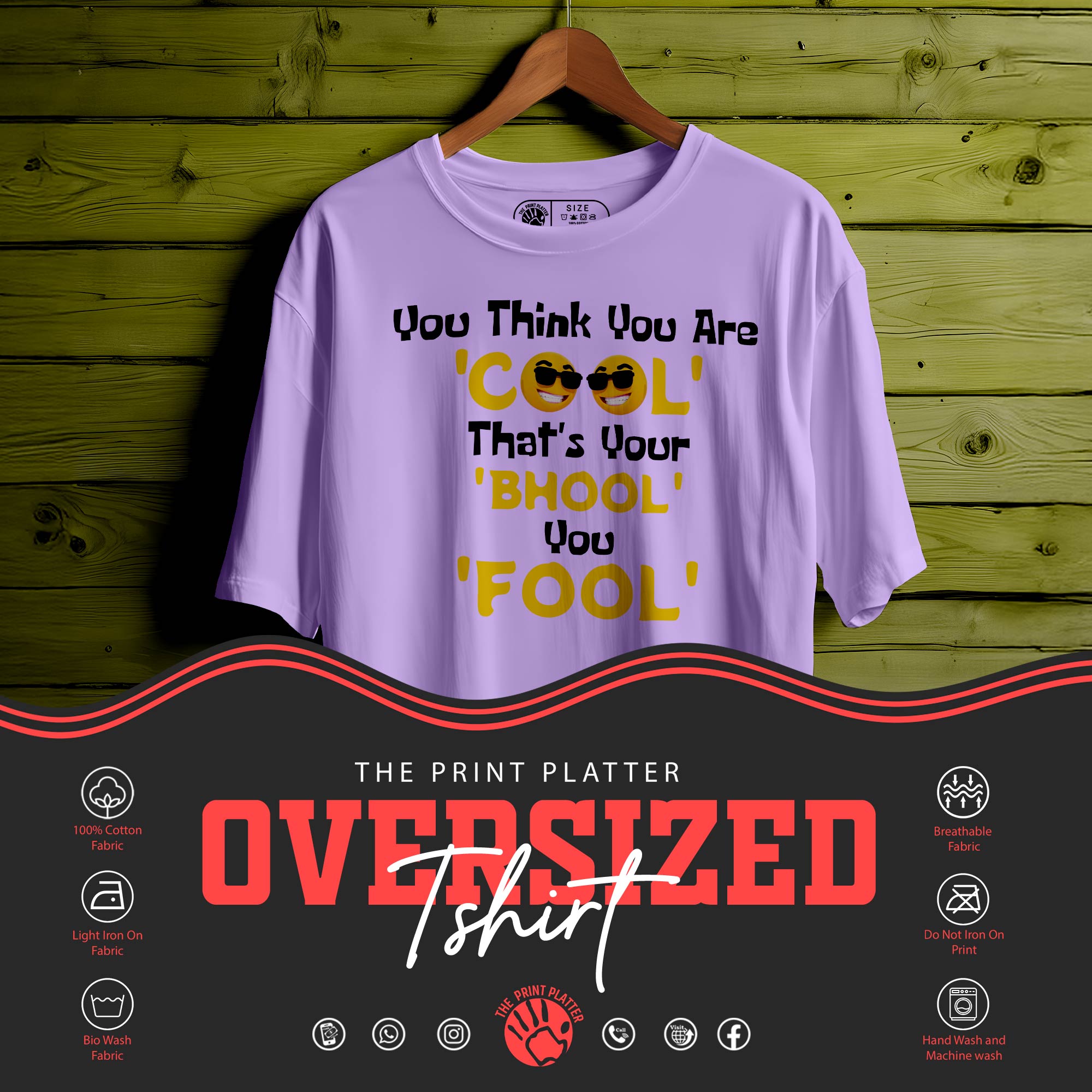 You Think Black...... OVERSIZED T-Shirt Unisex  | 364