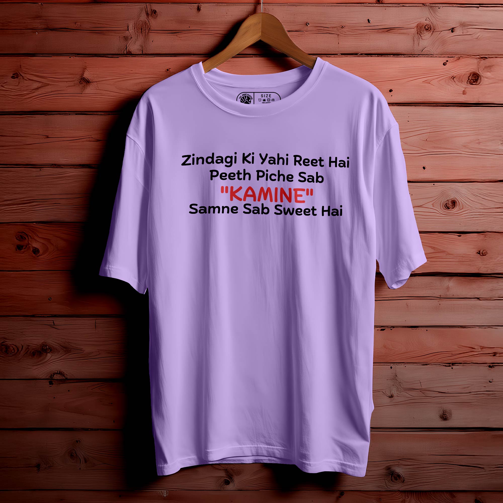 Zindagi Ki.... OVERSIZED T-Shirt Unisex  | 366
