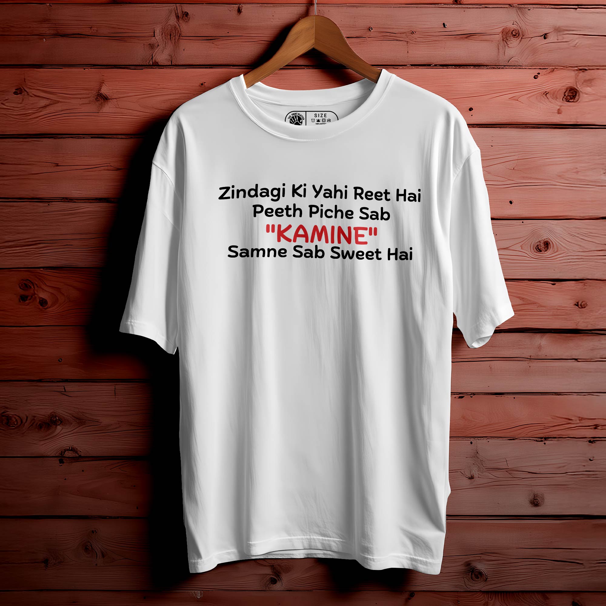Zindagi Ki.... OVERSIZED T-Shirt Unisex  | 366