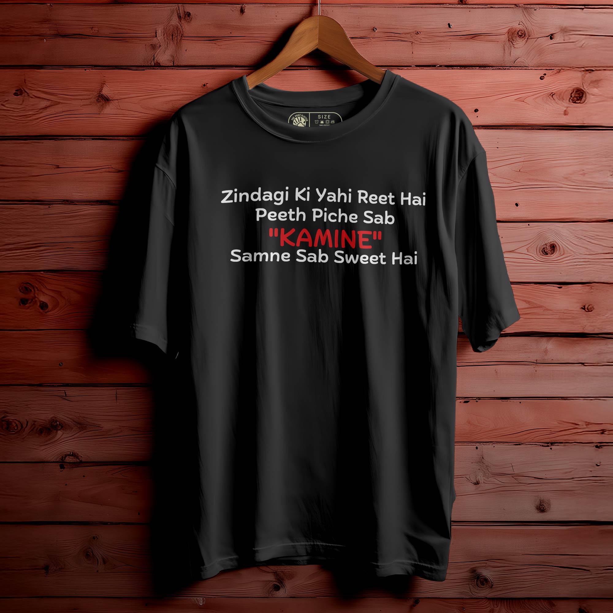Zindagi Ki.... OVERSIZED T-Shirt Unisex  | 366