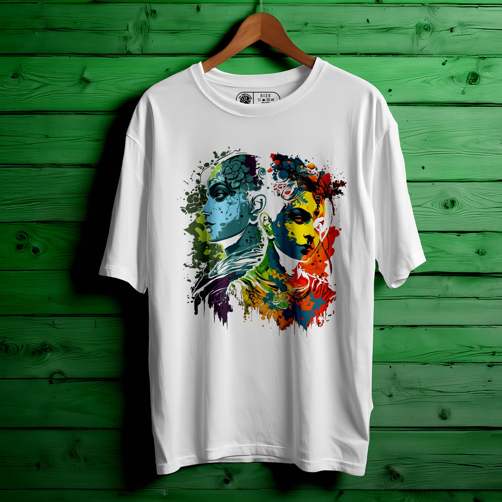 RADHA KRISHNA Oversized Unisex T-Shirt |428