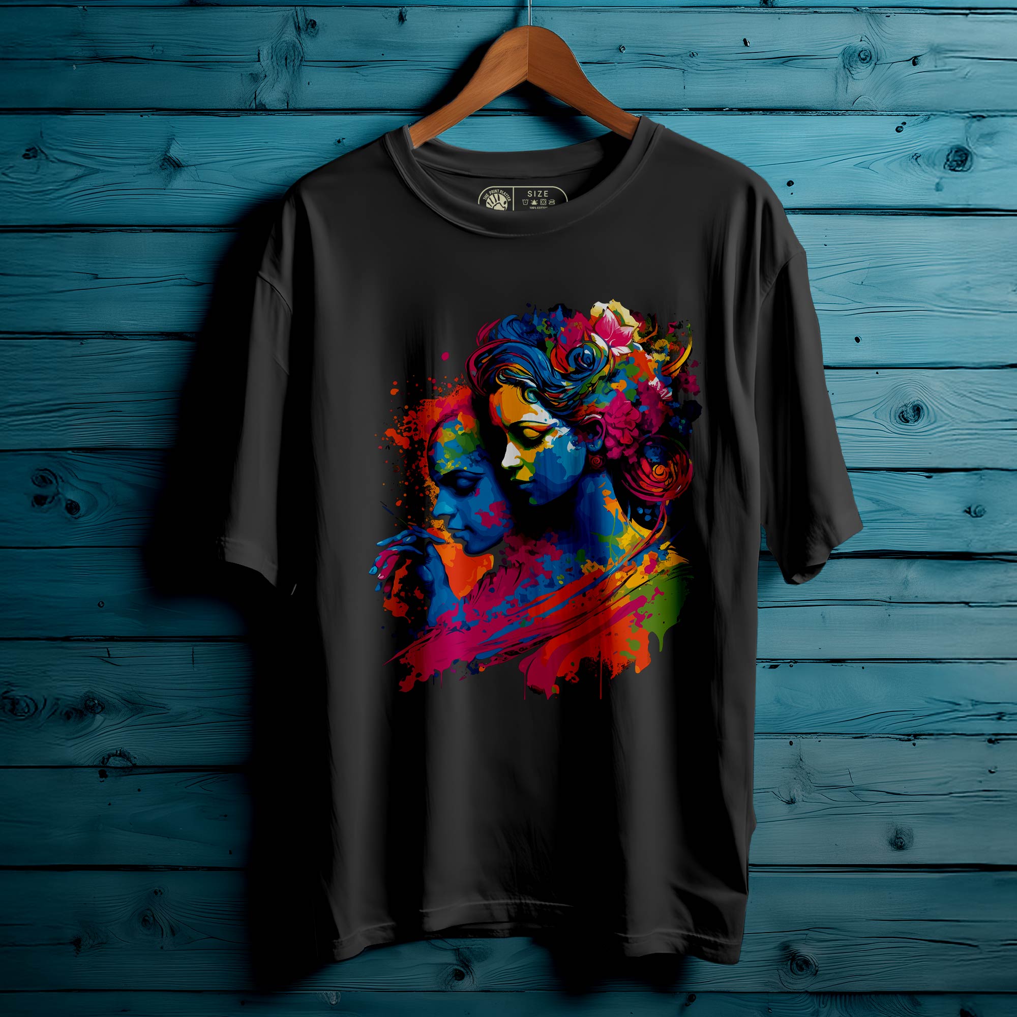 RADHA KRISHNA Oversized Unisex T-Shirt |433