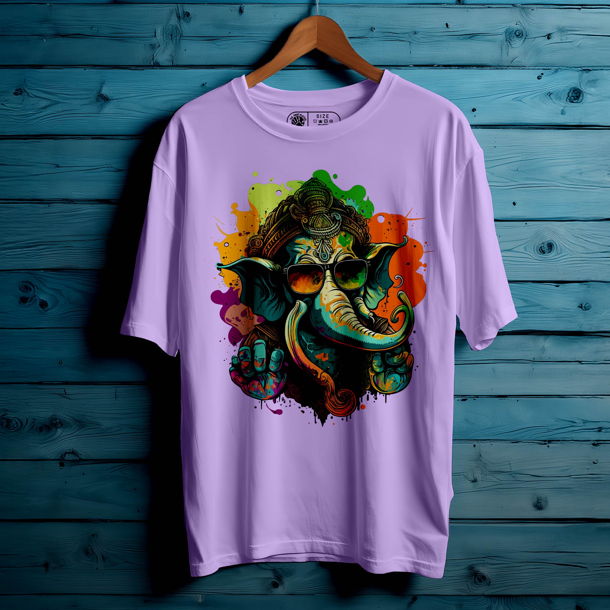GANESH HINDU GOD  Oversized Unisex T-Shirt |444