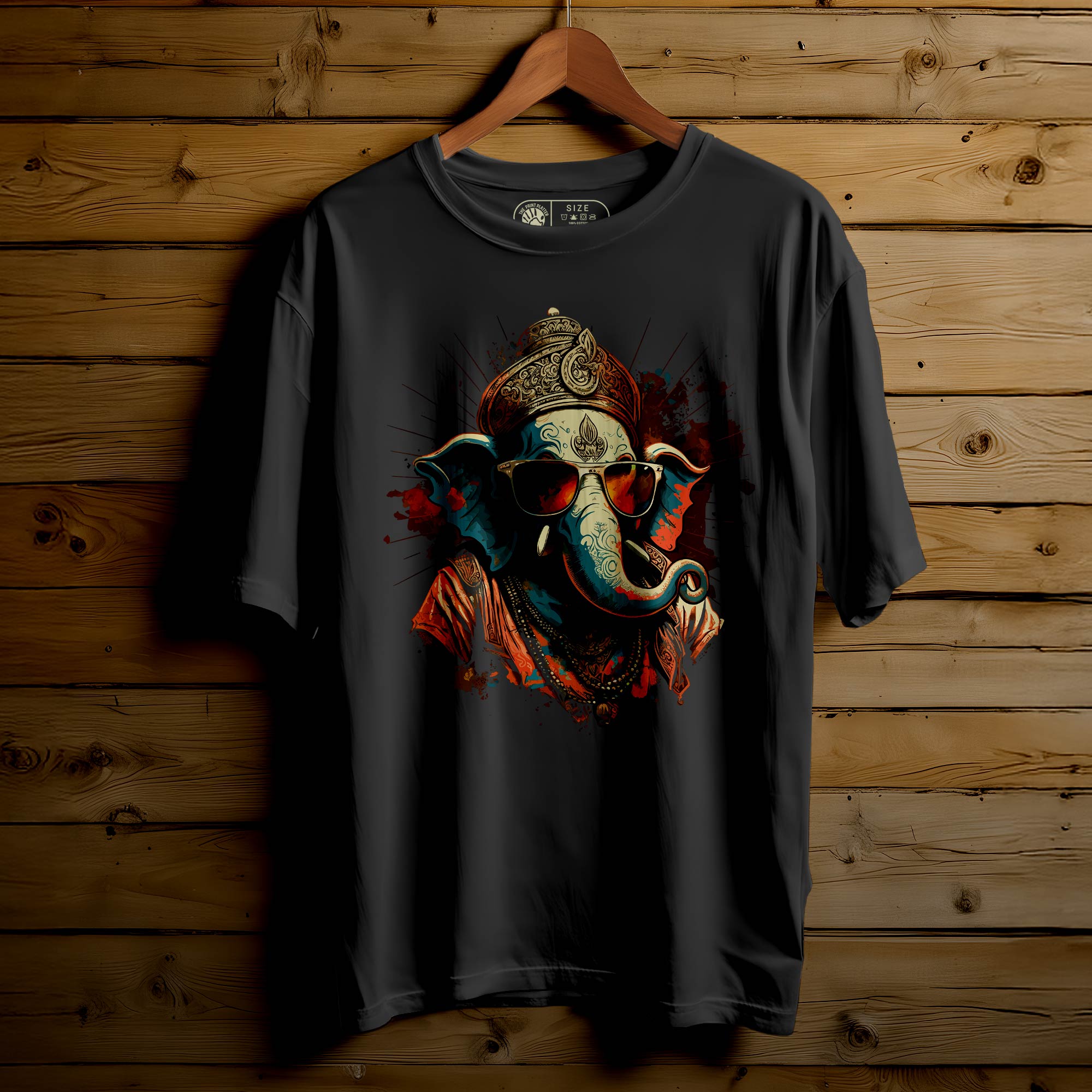 GANESH HINDU GOD  Oversized Unisex T-Shirt |451