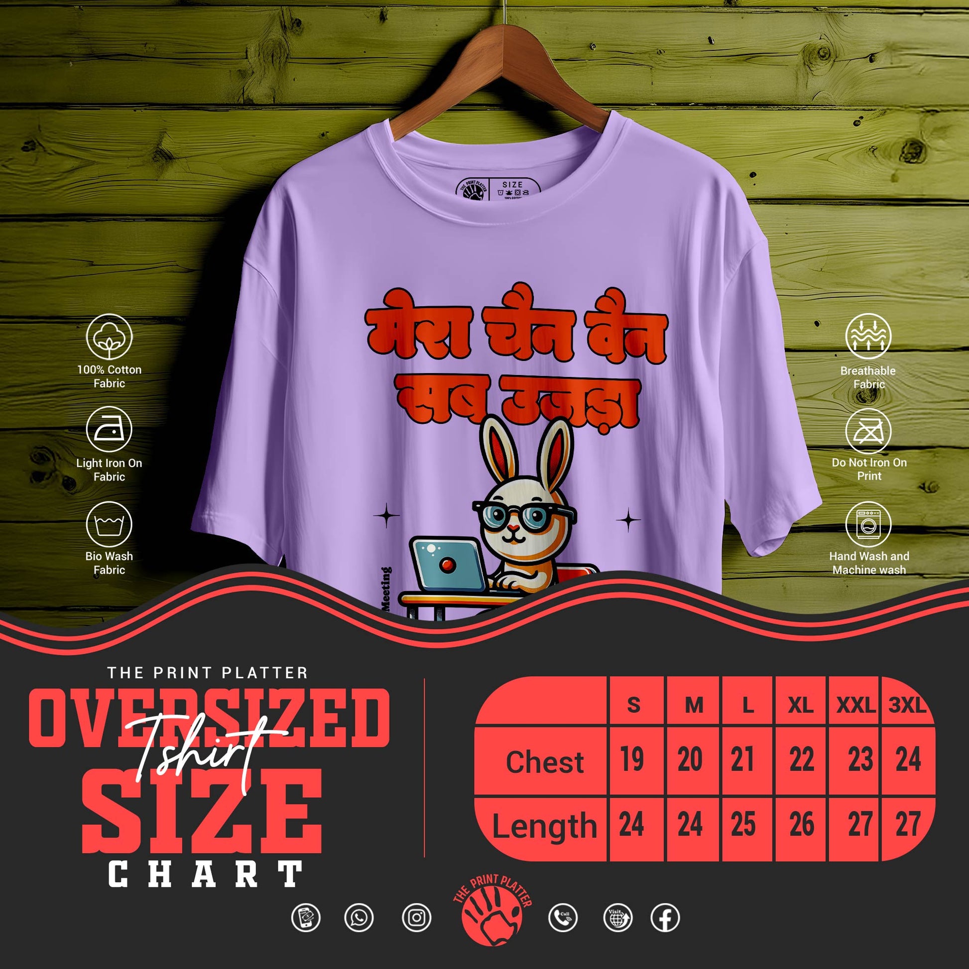 Cube-Crud OVERSIZED T-SHIRT FOR UNISEX BIO WASH |83