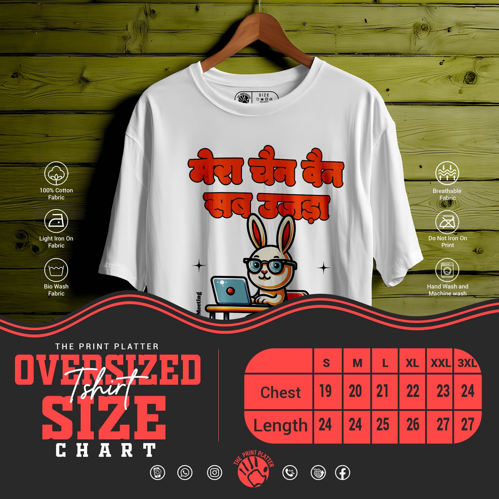 Cube-Crud OVERSIZED T-SHIRT FOR UNISEX BIO WASH |83
