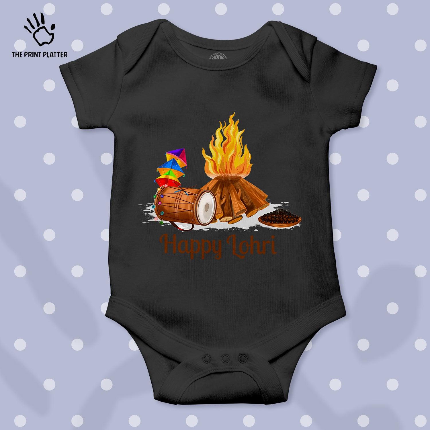 Lohri Unisex Half Sleeve Romper