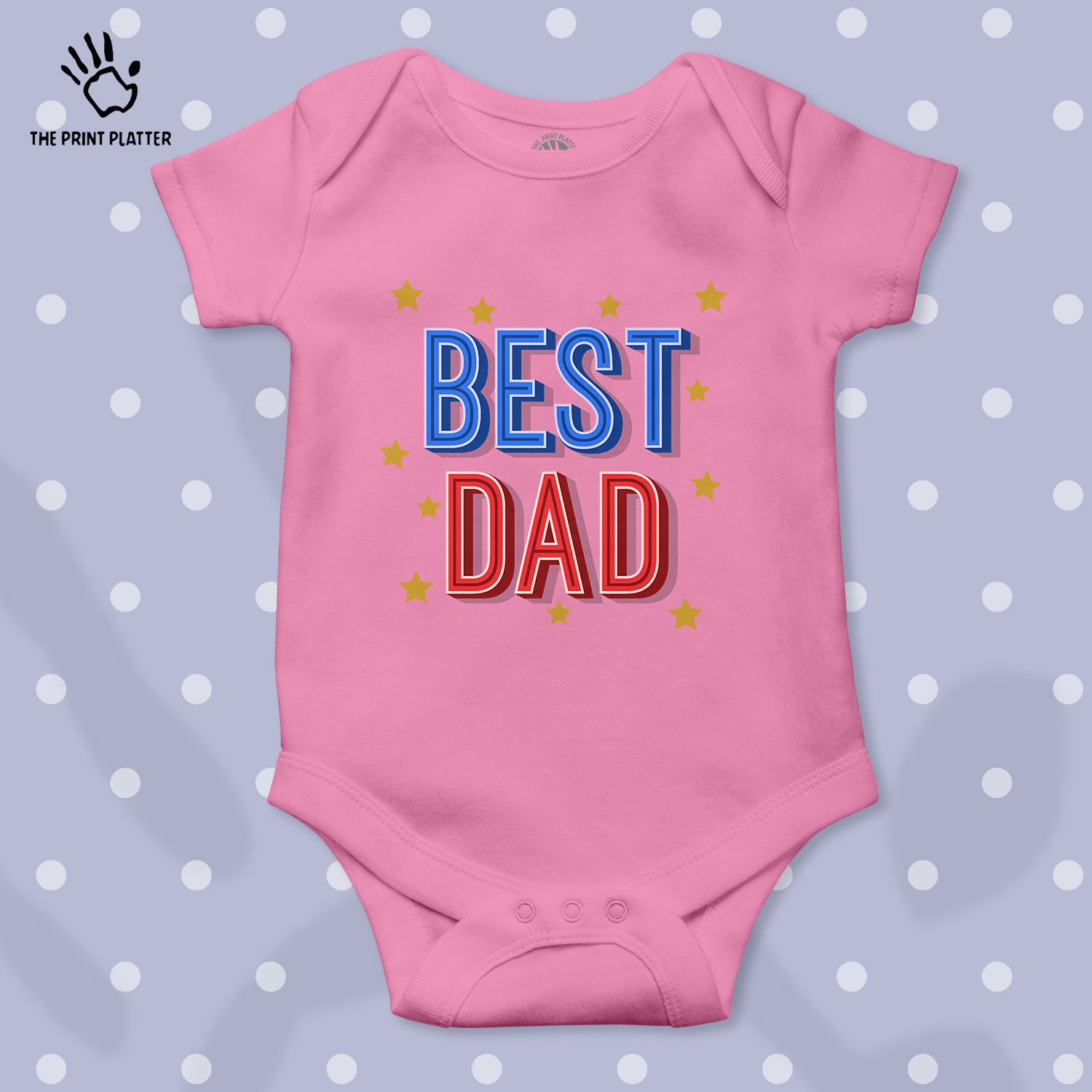 Best Dad Unisex Half Sleeve Romper