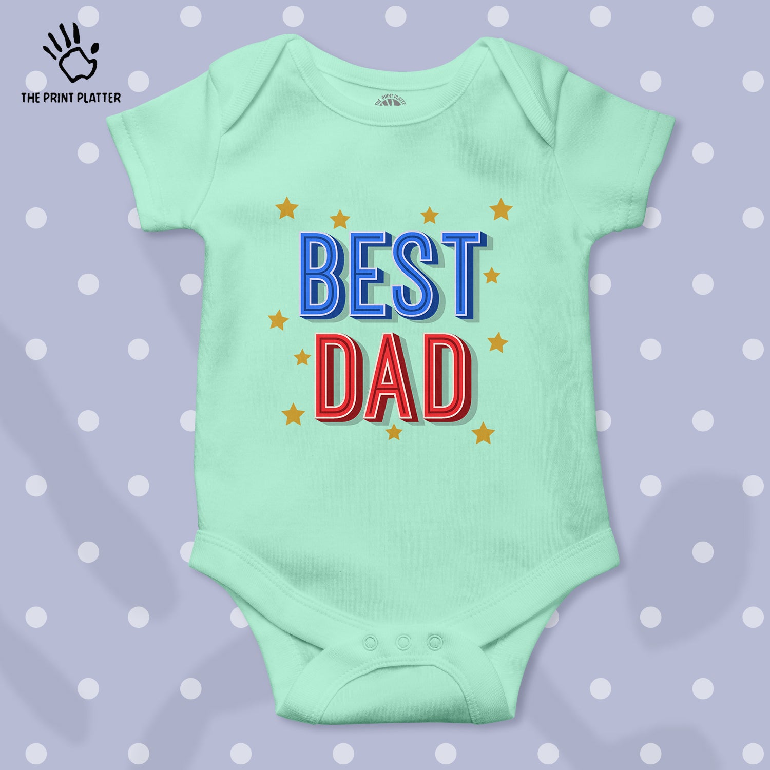 Best Dad Unisex Half Sleeve Romper