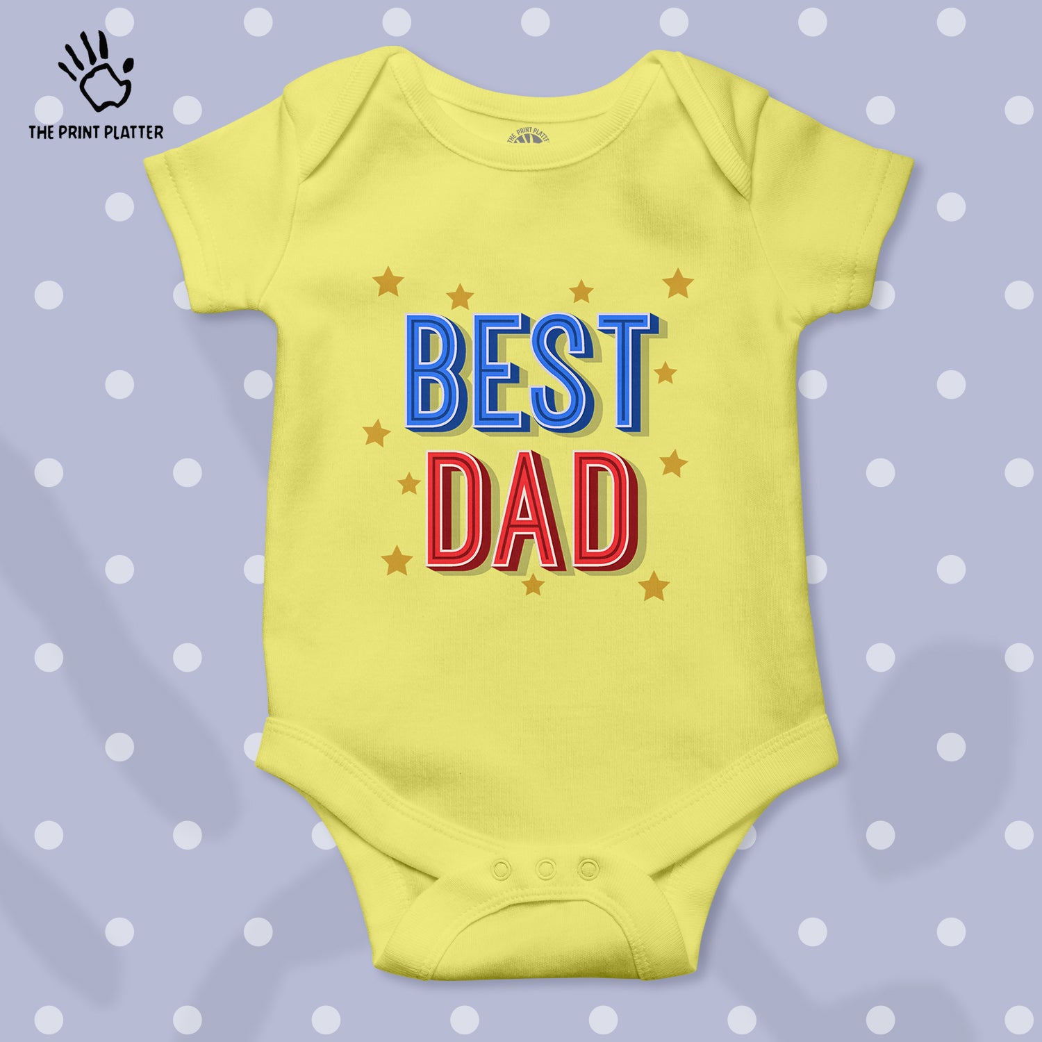 Best Dad Unisex Half Sleeve Romper