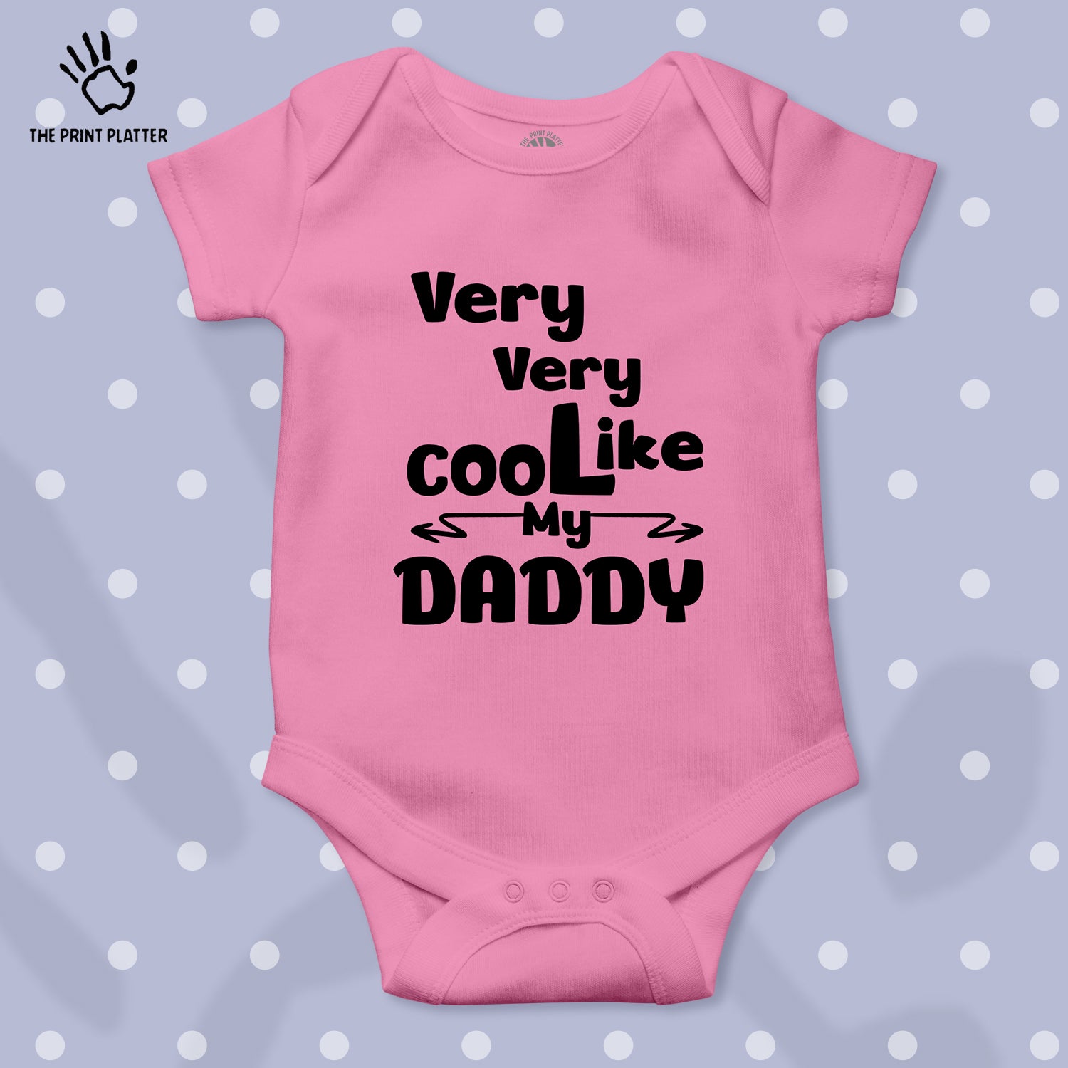 Very Very Cool Like My Daddy Unisex Half Sleeve Romper