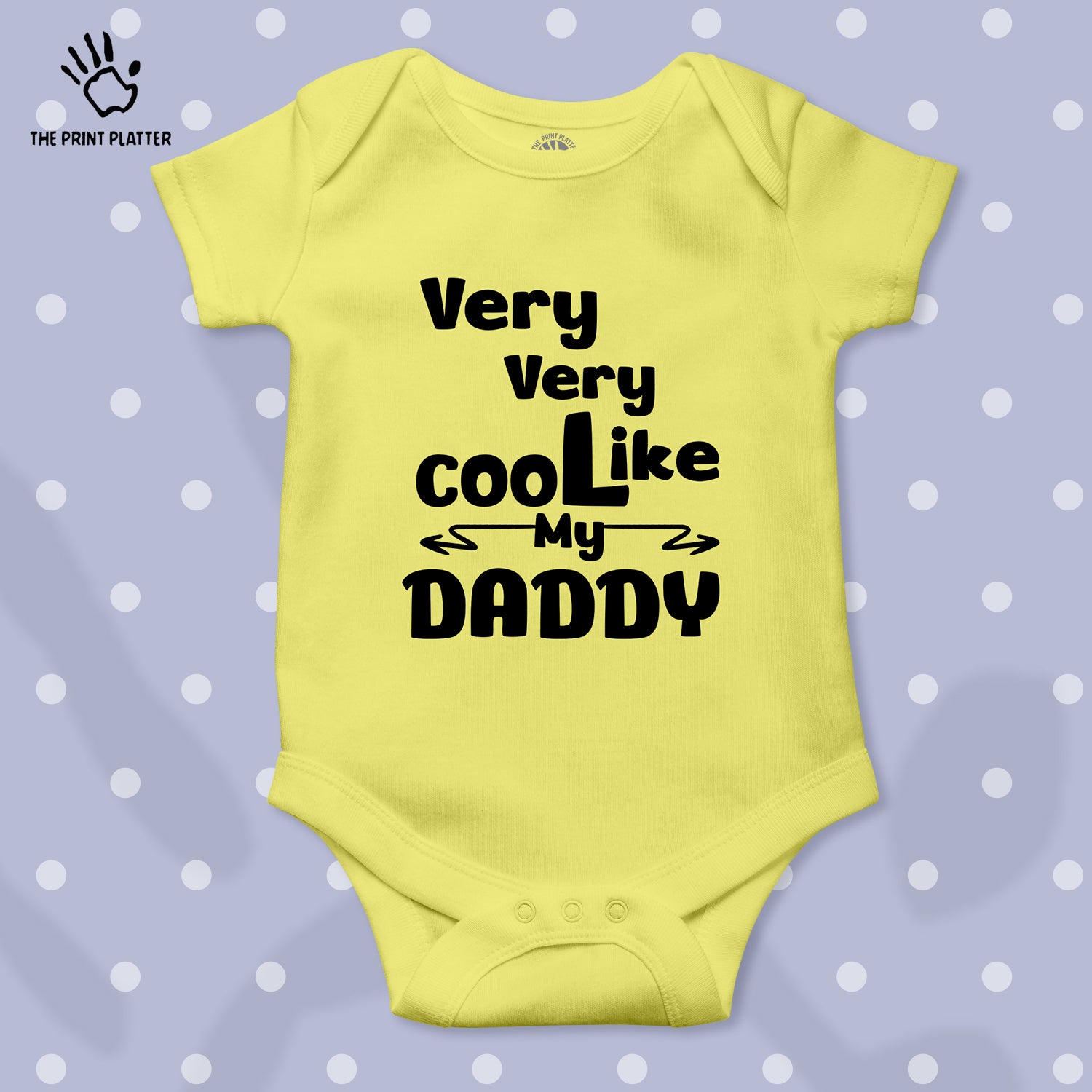 Very Very Cool Like My Daddy Unisex Half Sleeve Romper