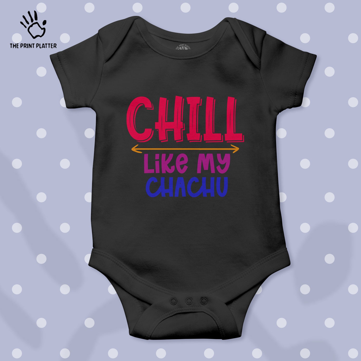 Chill Like My Chachu Unisex Half Sleeve Romper