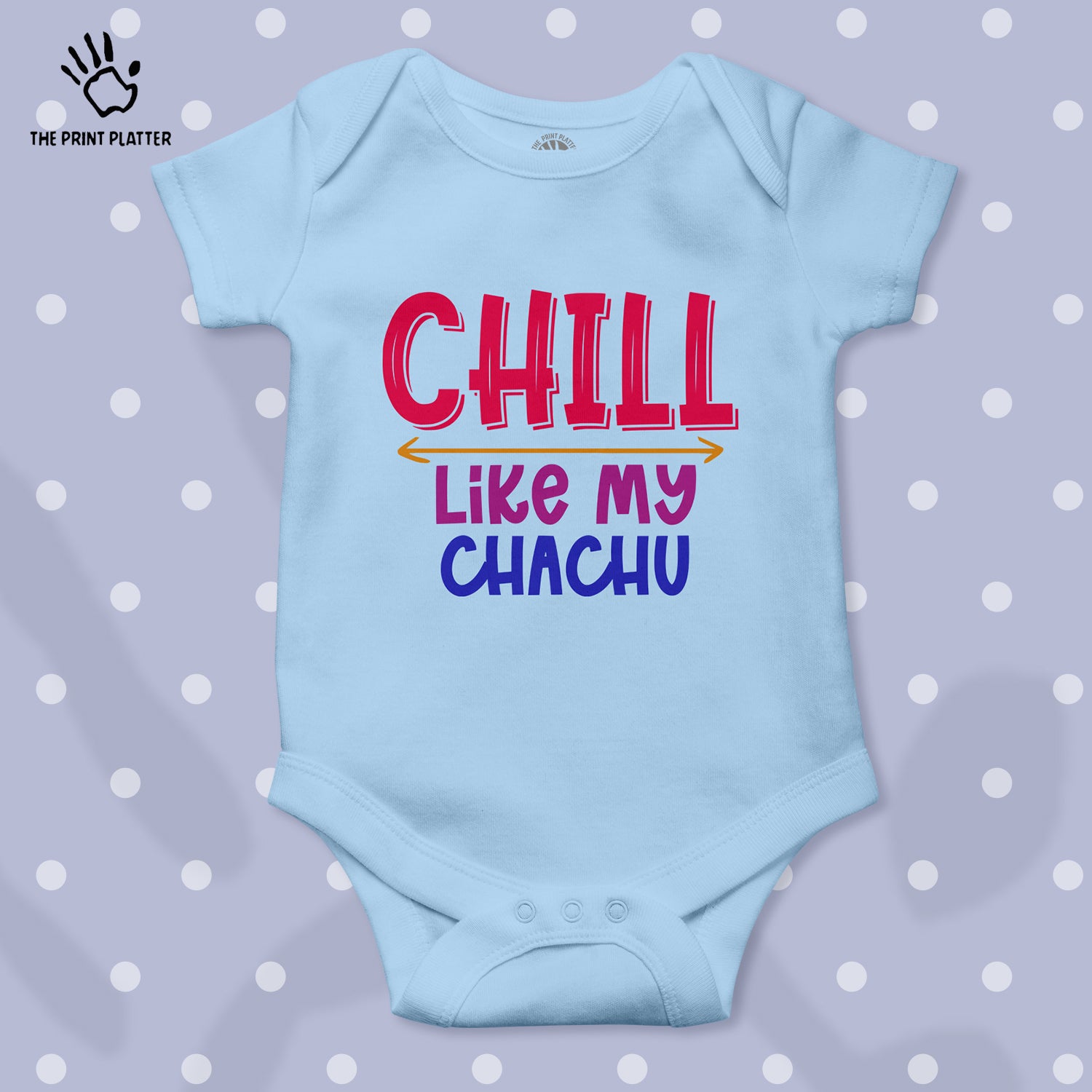 Chill Like My Chachu Unisex Half Sleeve Romper