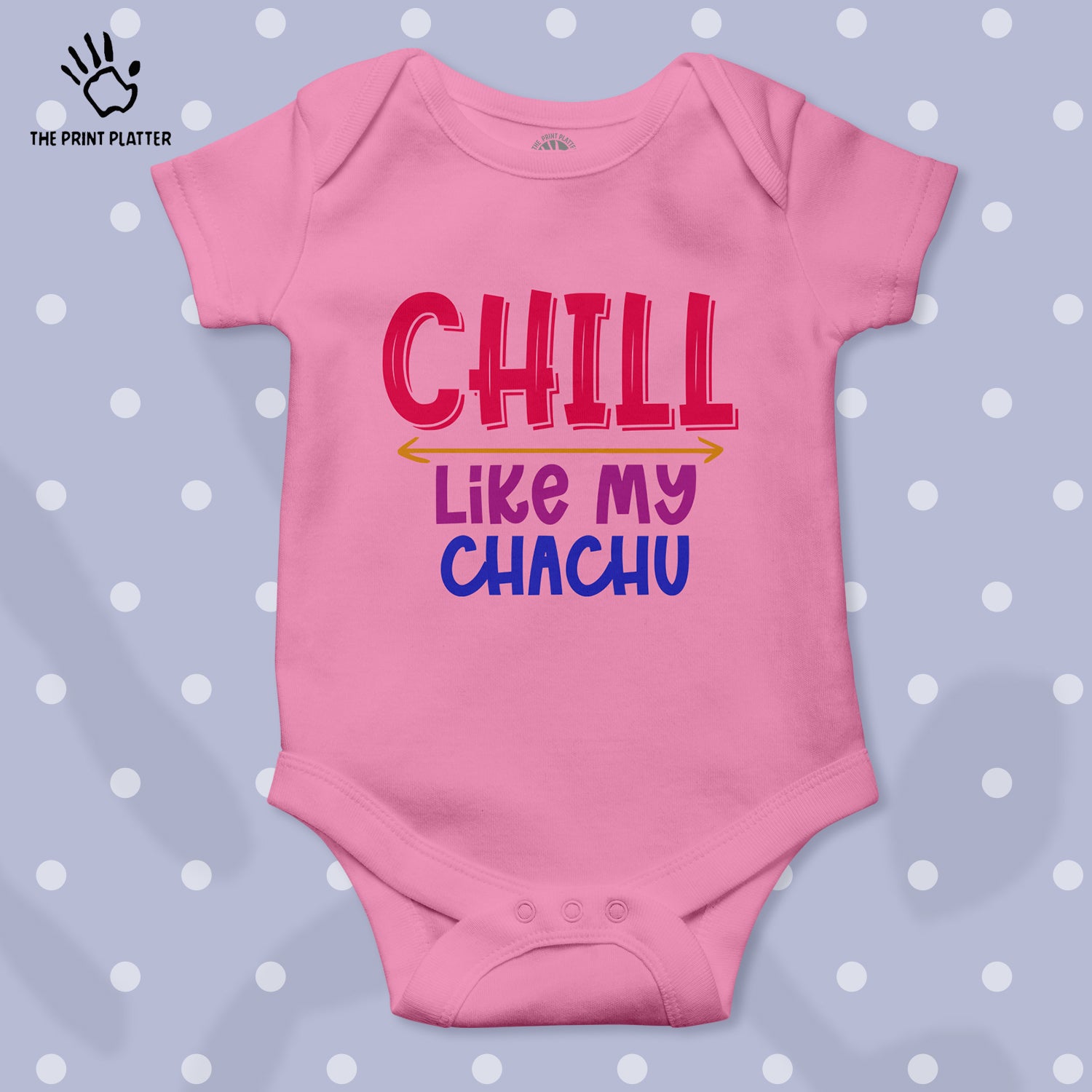 Chill Like My Chachu Unisex Half Sleeve Romper