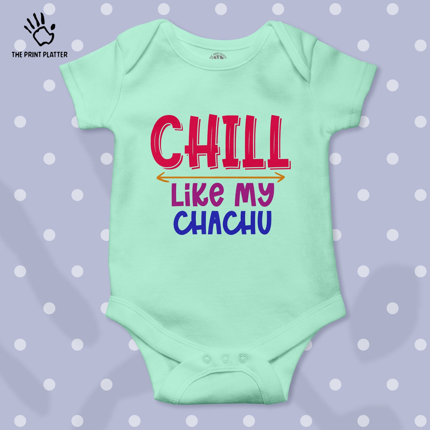 Chill Like My Chachu Unisex Half Sleeve Romper