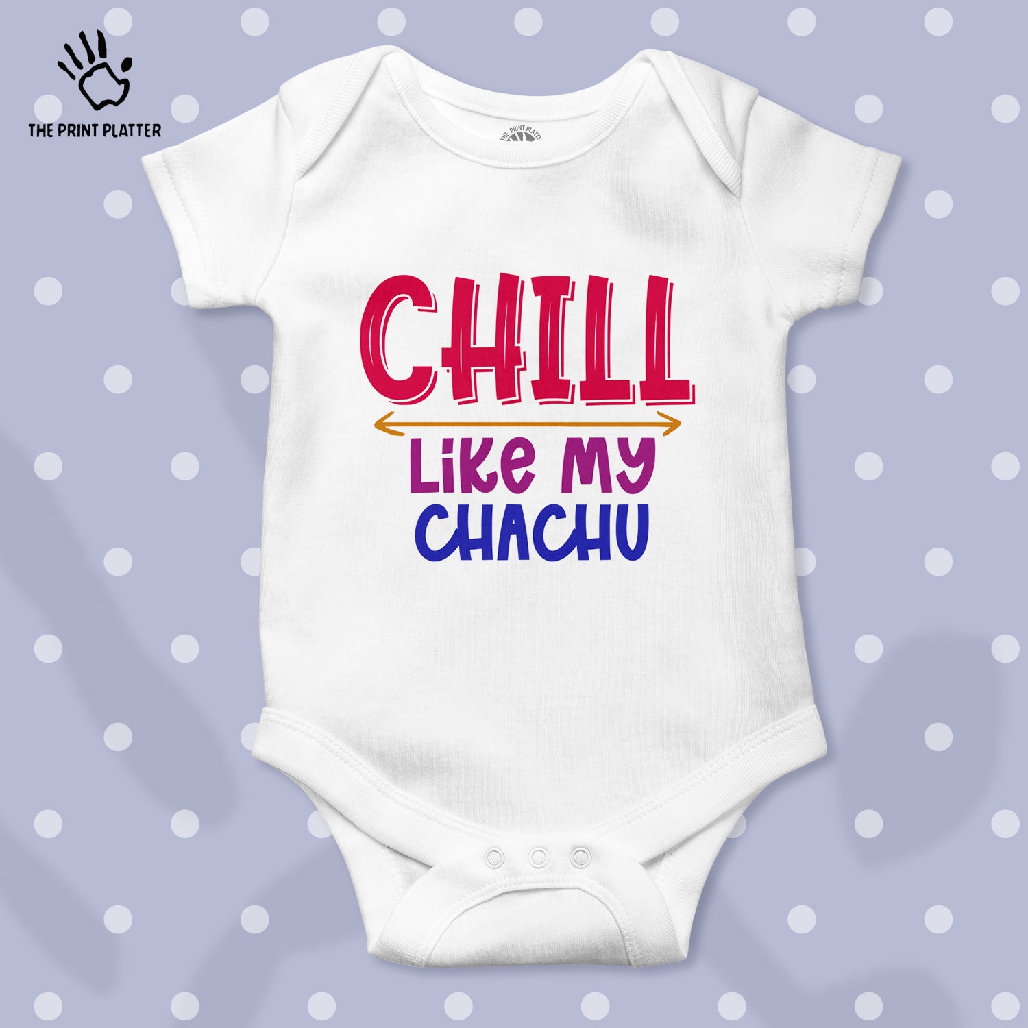 Chill Like My Chachu Unisex Half Sleeve Romper