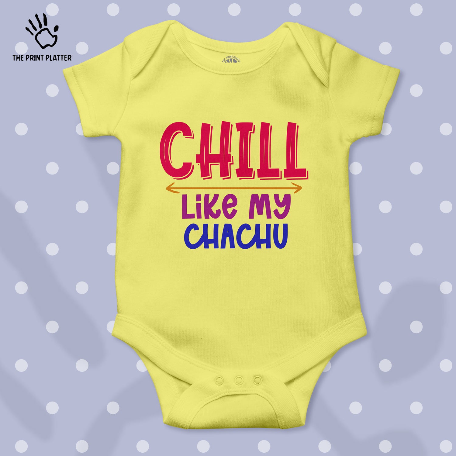 Chill Like My Chachu Unisex Half Sleeve Romper