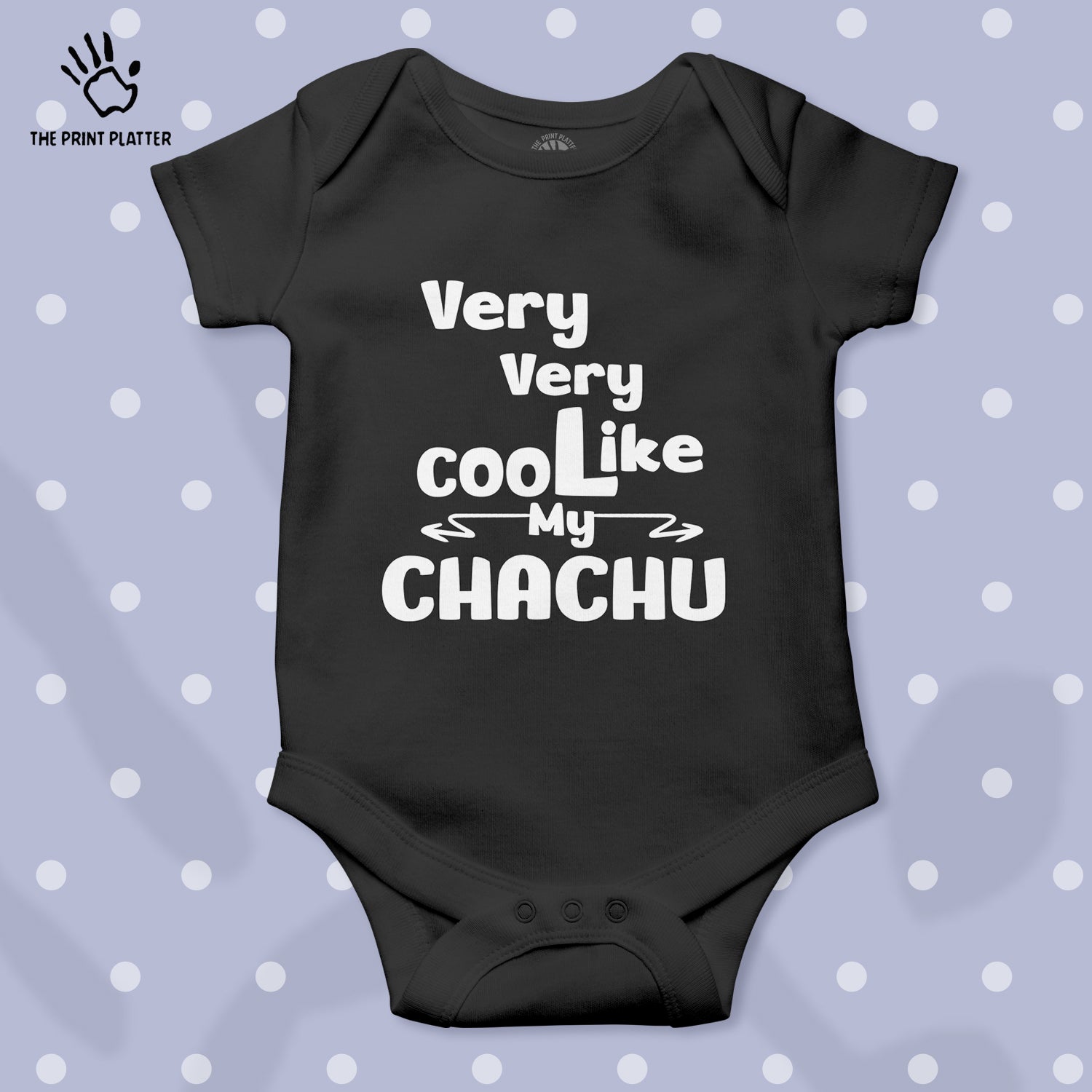 Very Very Cool Like My Chachu Unisex Half Sleeve Romper