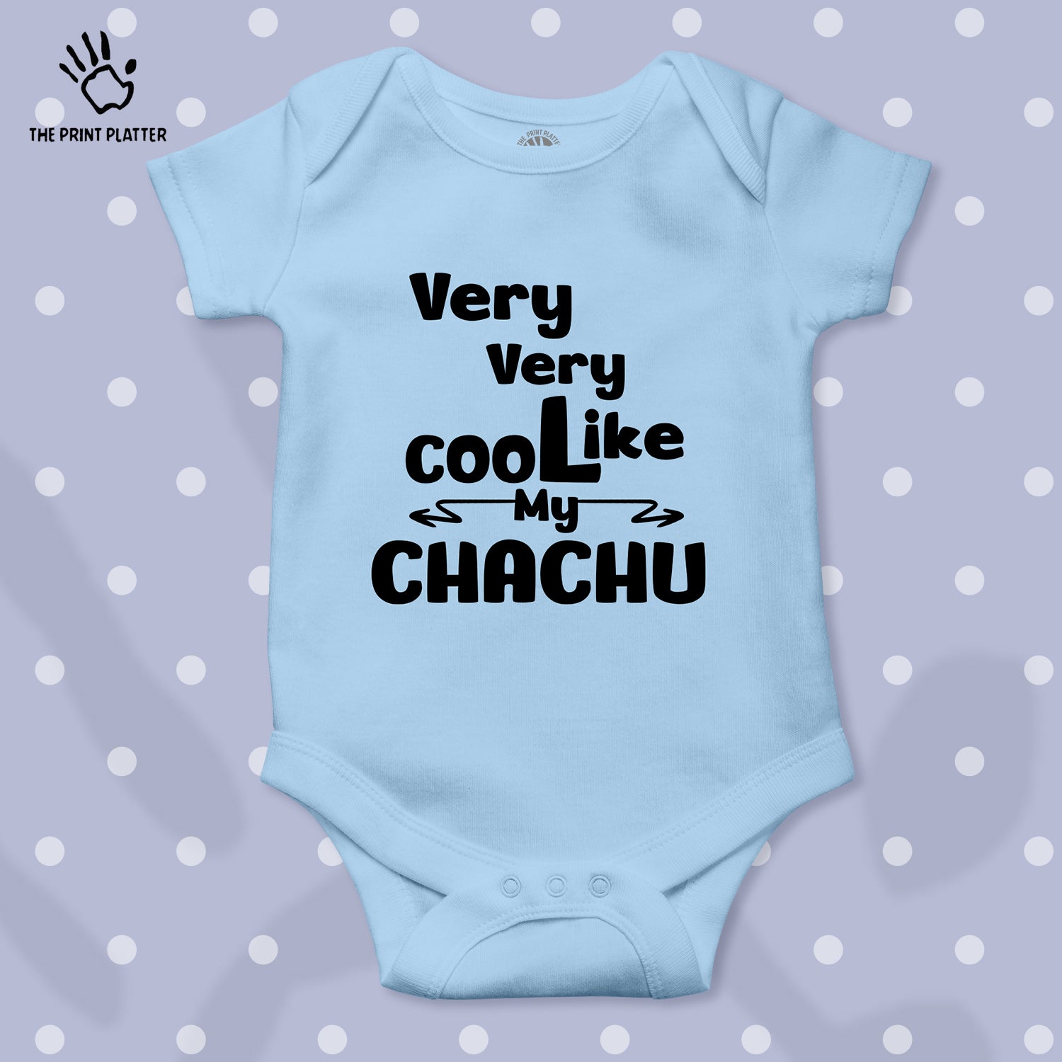 Very Very Cool Like My Chachu Unisex Half Sleeve Romper